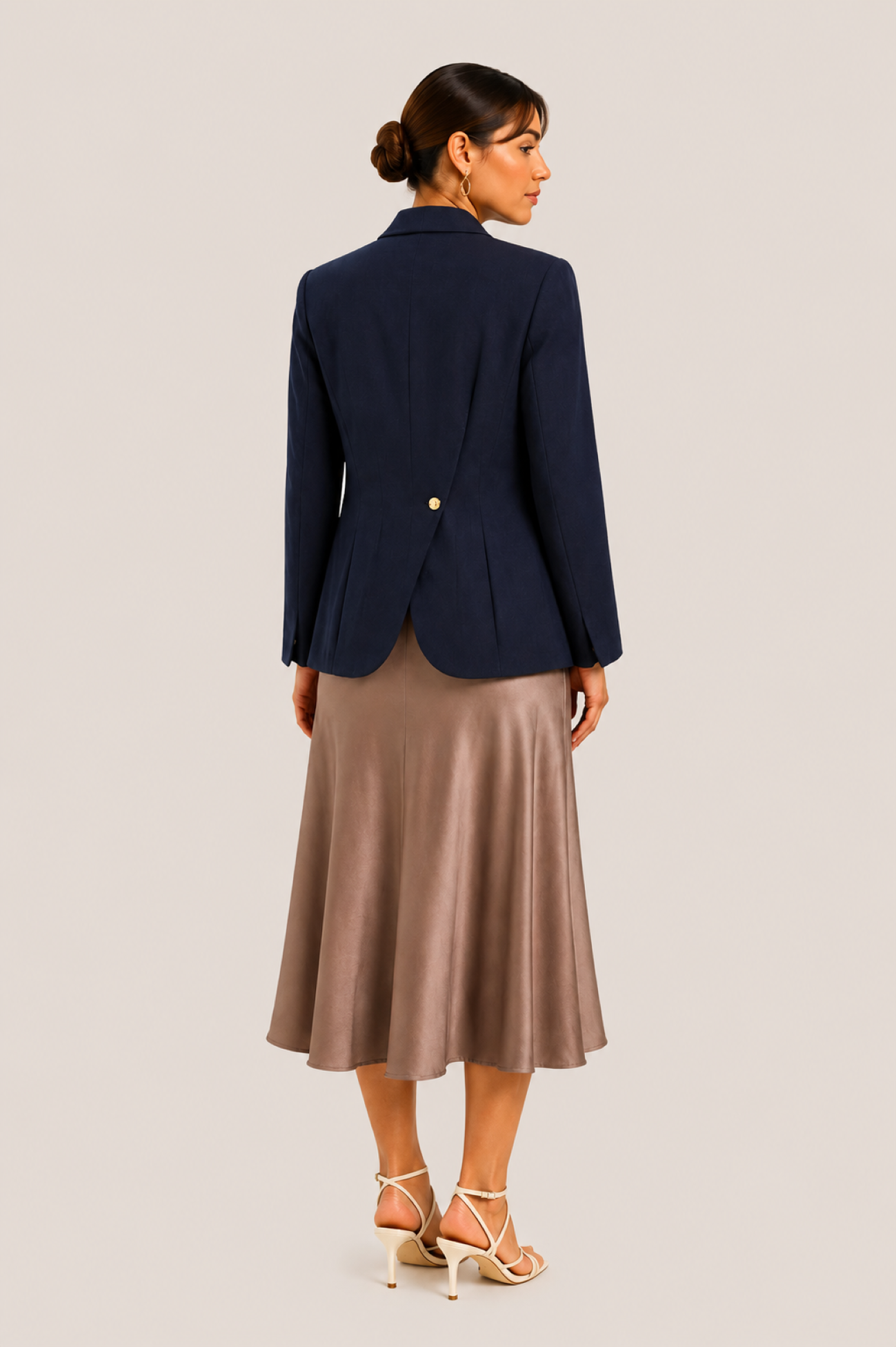 Classic Single-Button Blazer