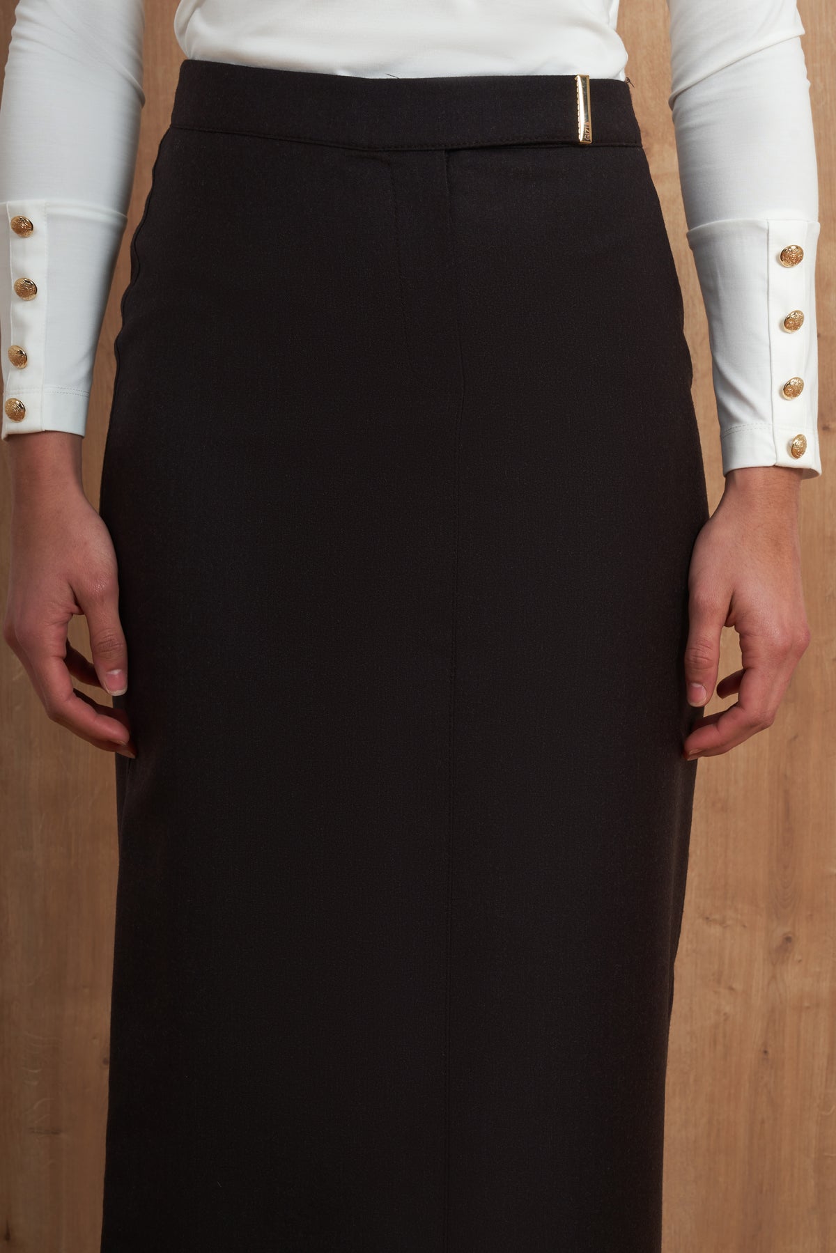 Classic Straight Maxi Skirt