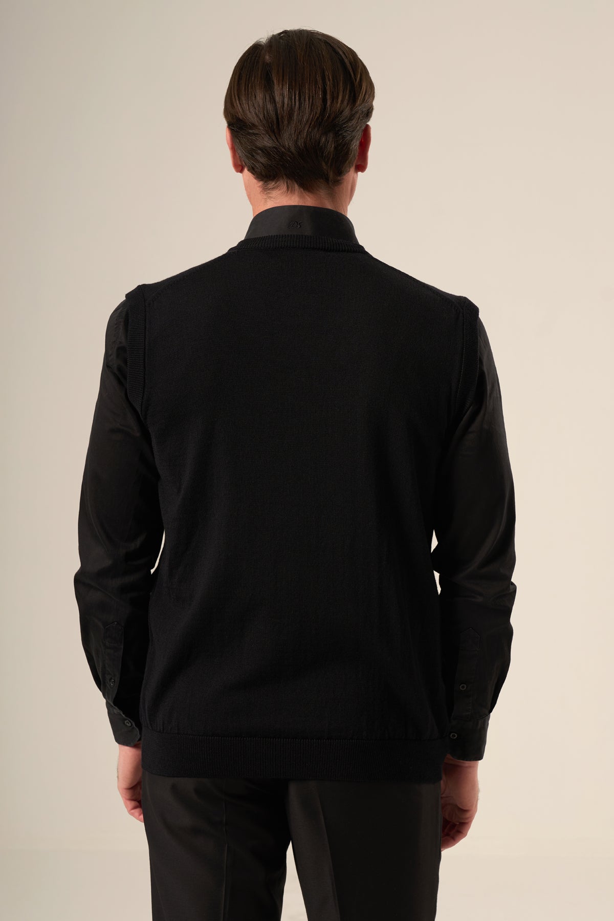 Elegant Tailored Wool Vest
