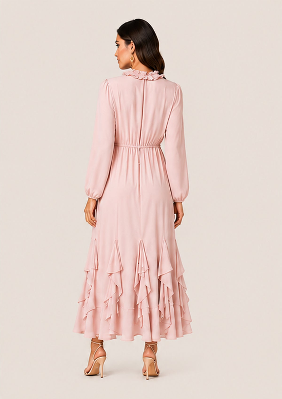 Ruffle Maxi Dress