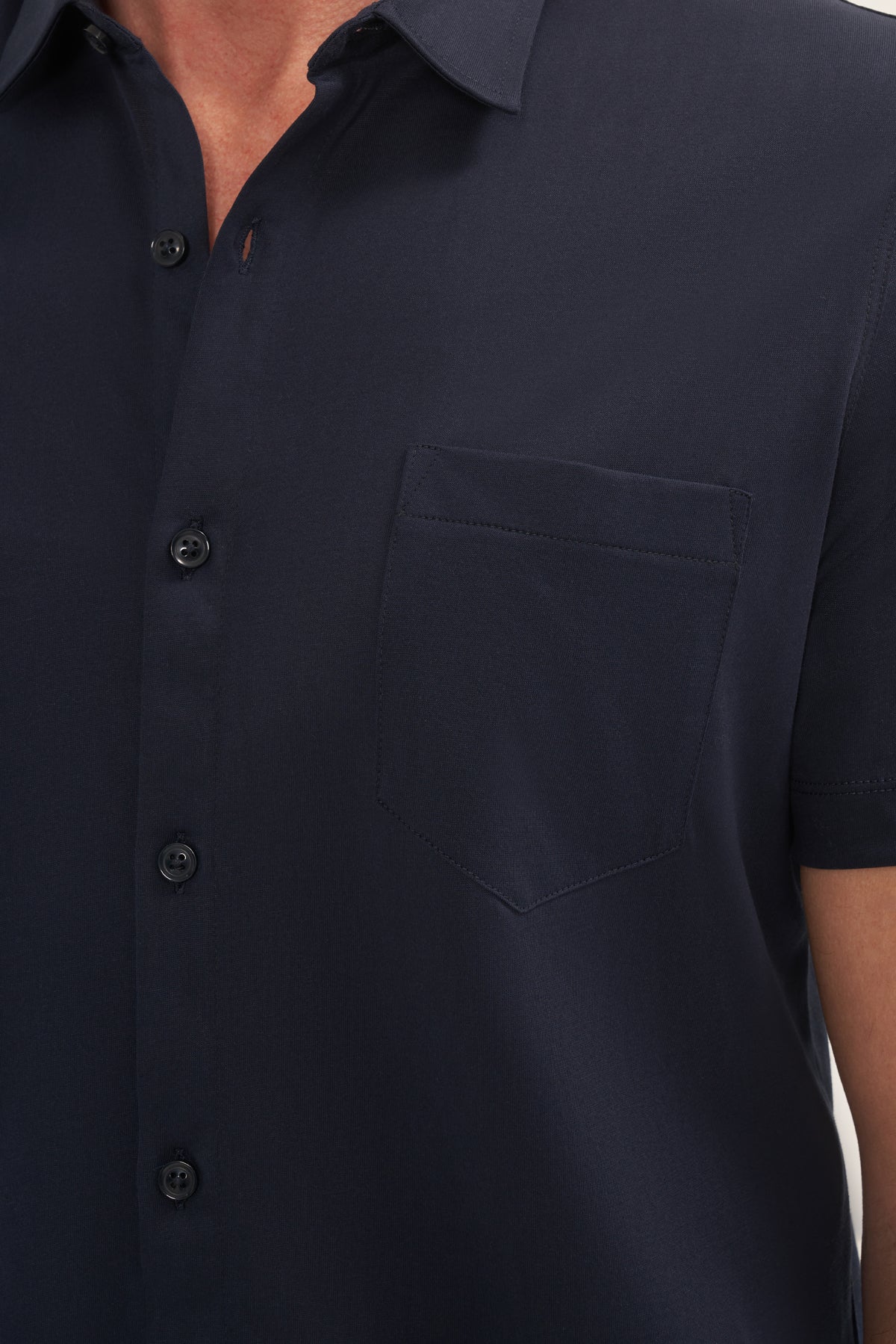 The Essential Short sleeve Cotton Button-Up