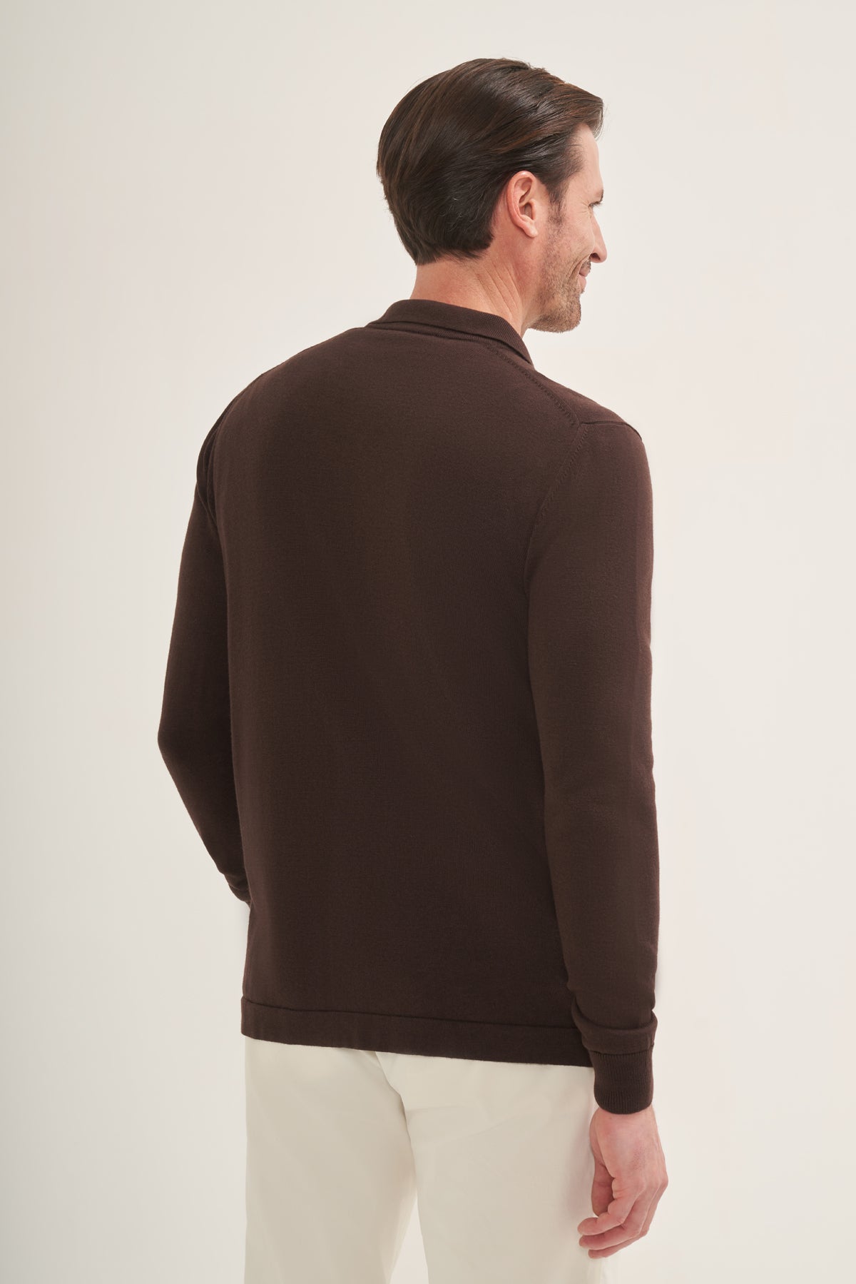 Lightweight Knit Button-Up Overshirt