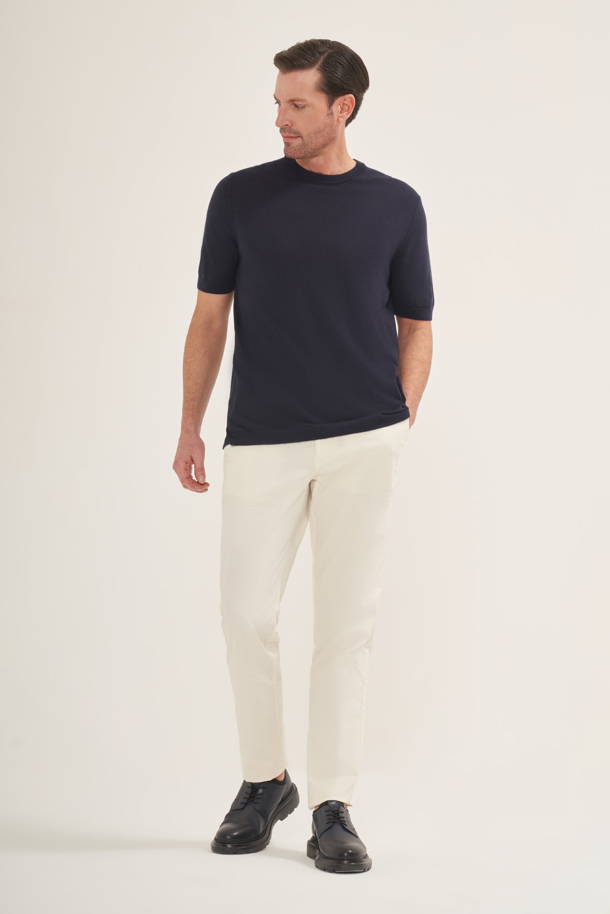 Light Weight Knit T-Shirt