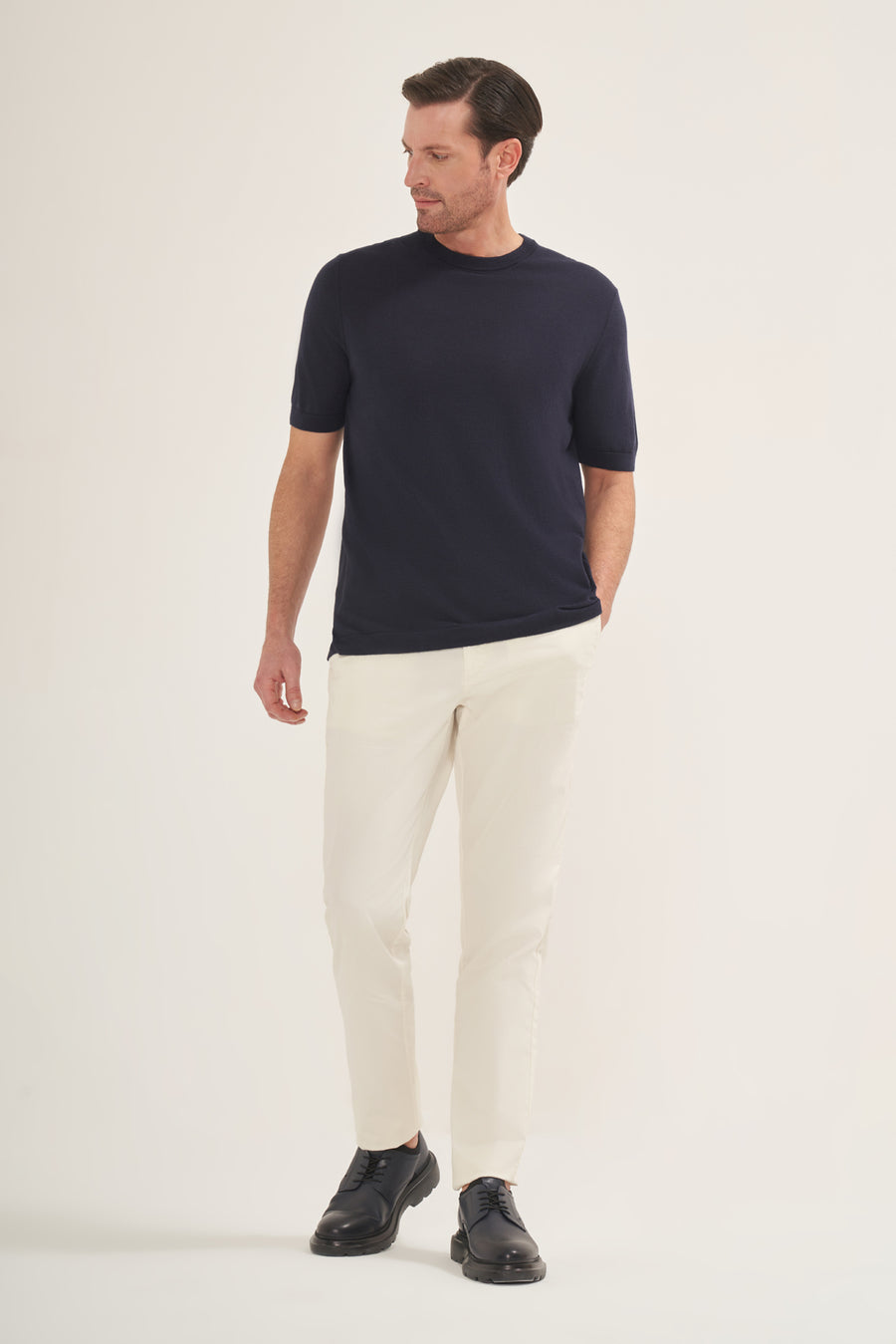 Light Weight Knit T-Shirt