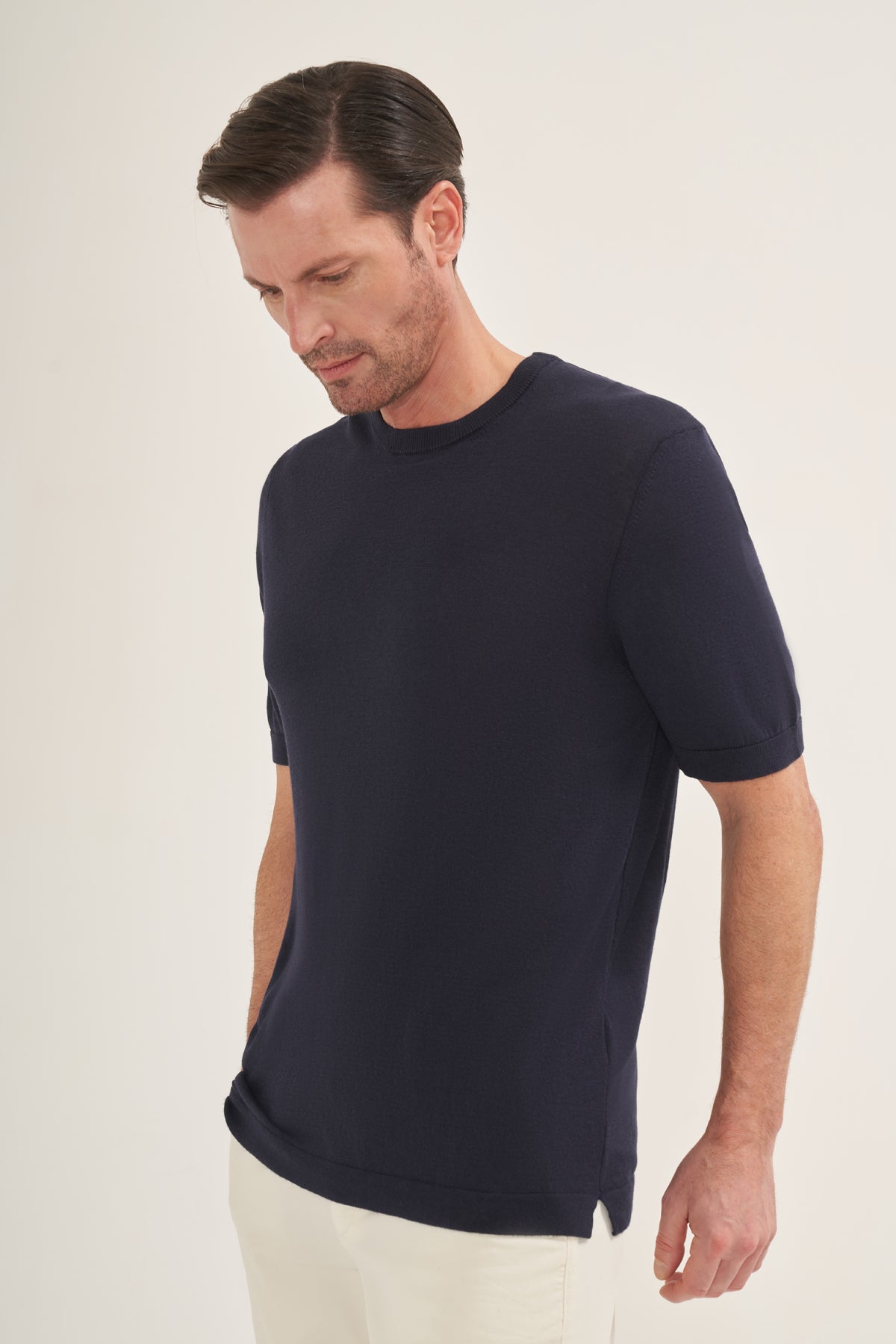 Light Weight Knit T-Shirt