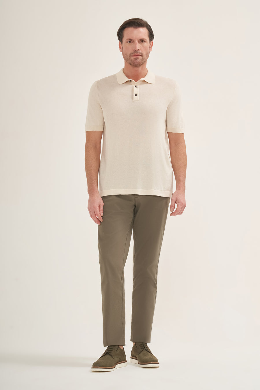 Knit Lightweight Polo Shirt