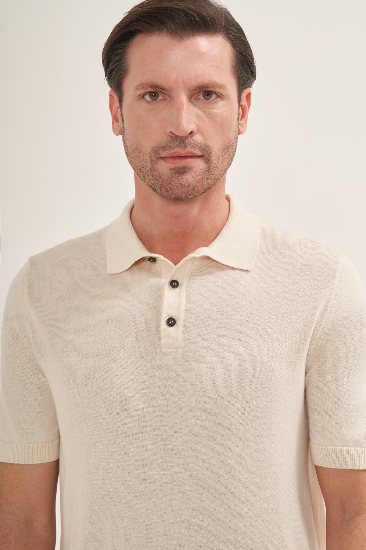 Knit Lightweight Polo Shirt