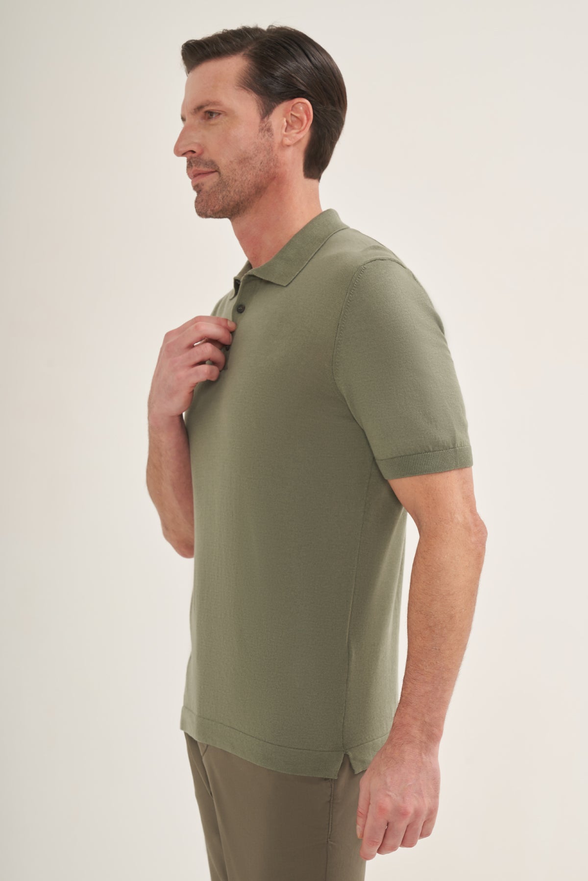 Knit Lightweight Polo Shirt