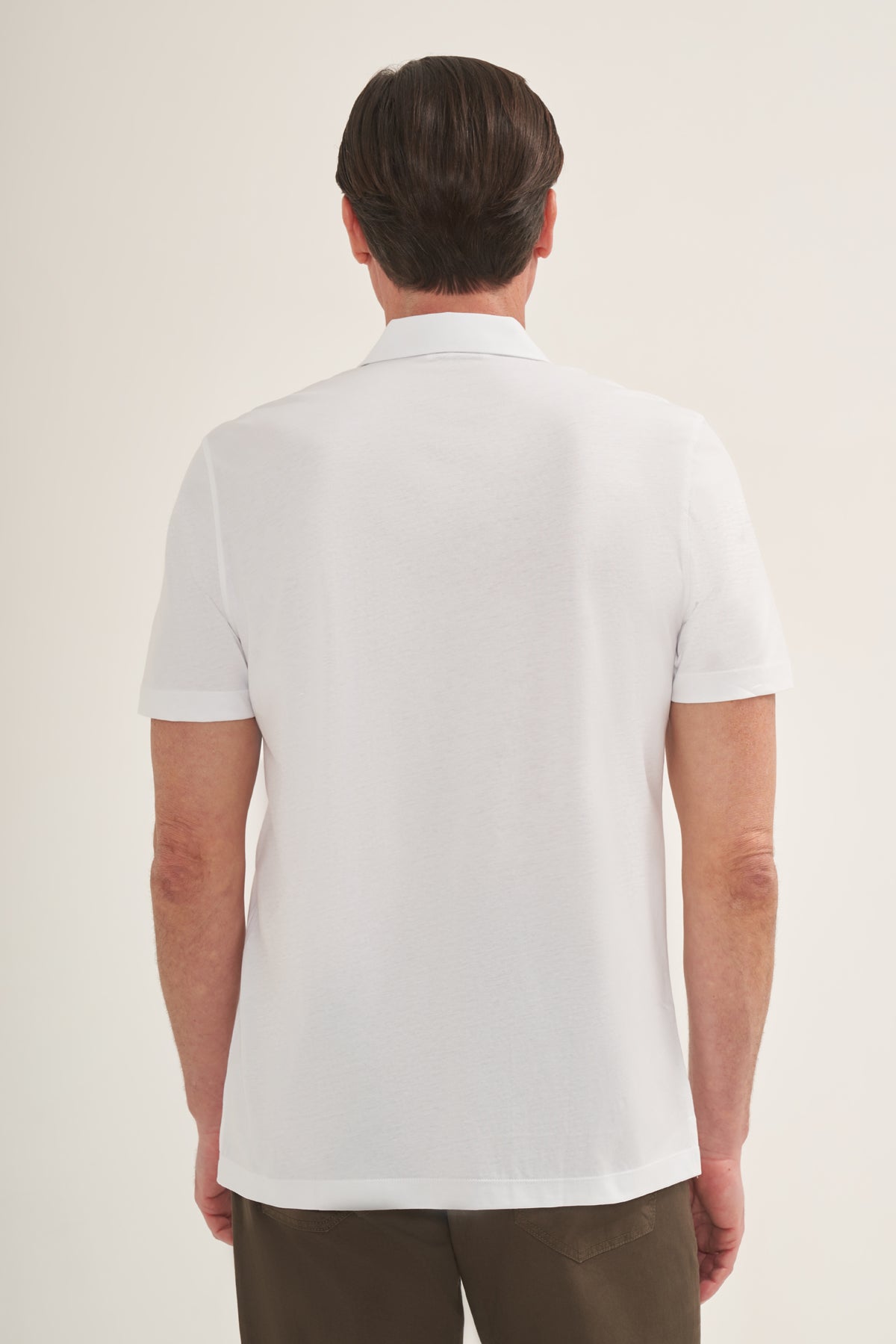 The Essential Short sleeve Cotton Button-Up