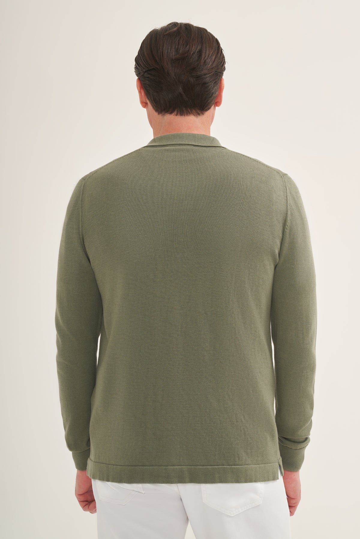 Lightweight Knit Button-Up Overshirt