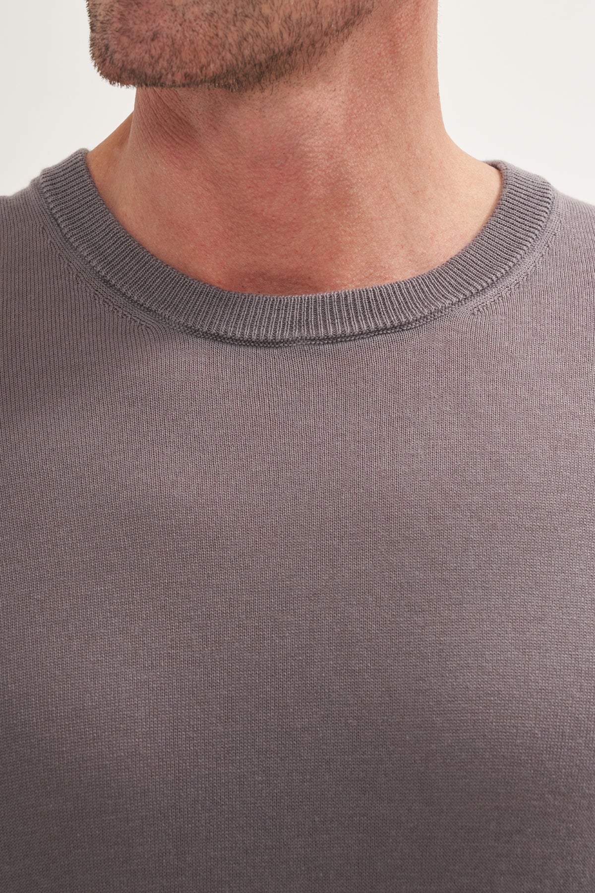 Lightweight Knit T-Shirt Long Sleeves