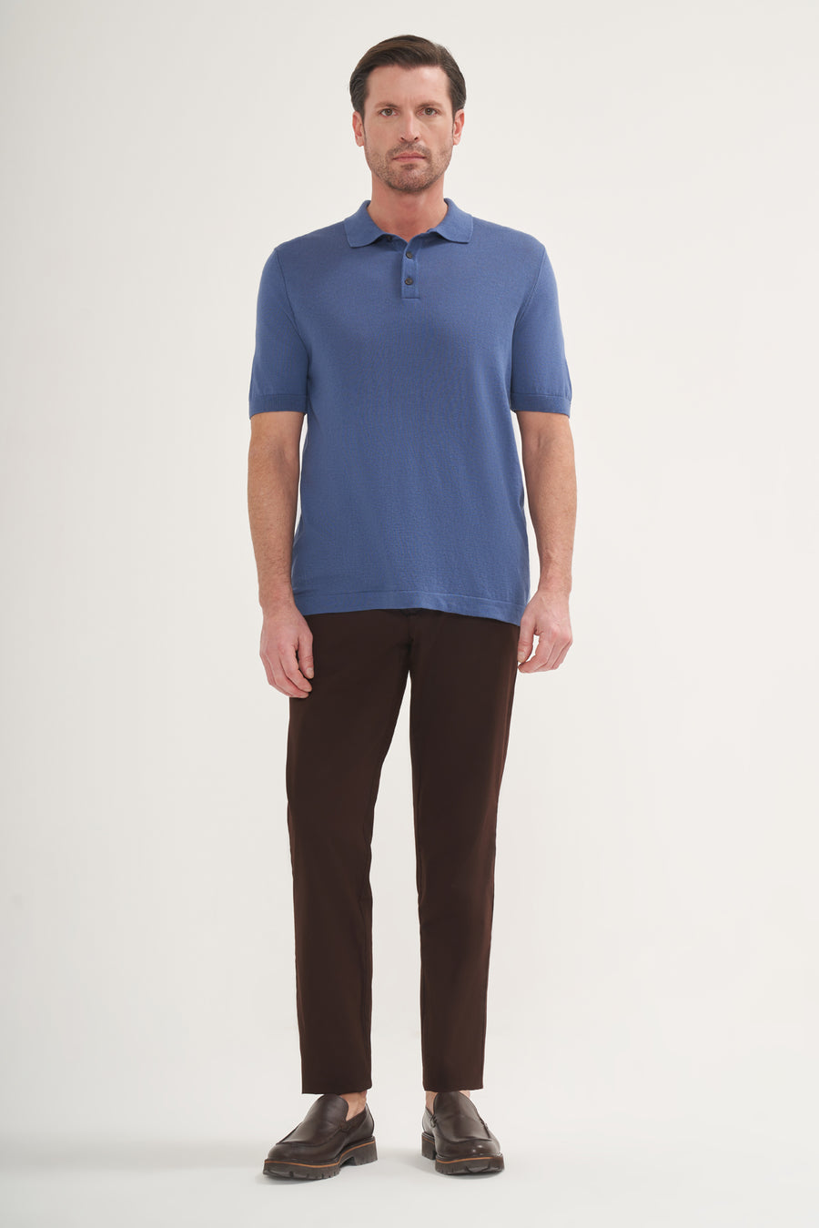 Knit Lightweight Polo Shirt