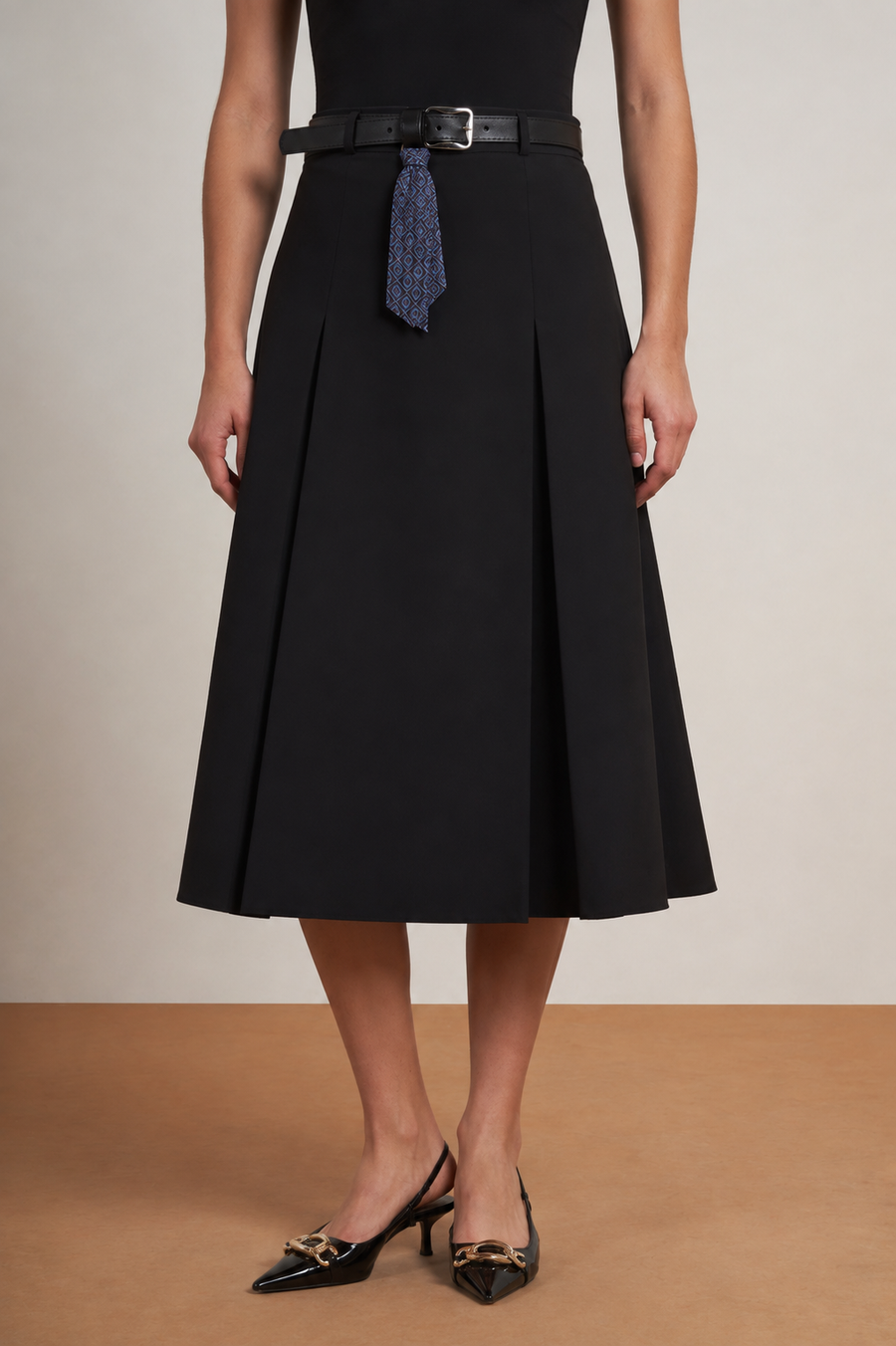 Panel Flare Skirt 740Mu