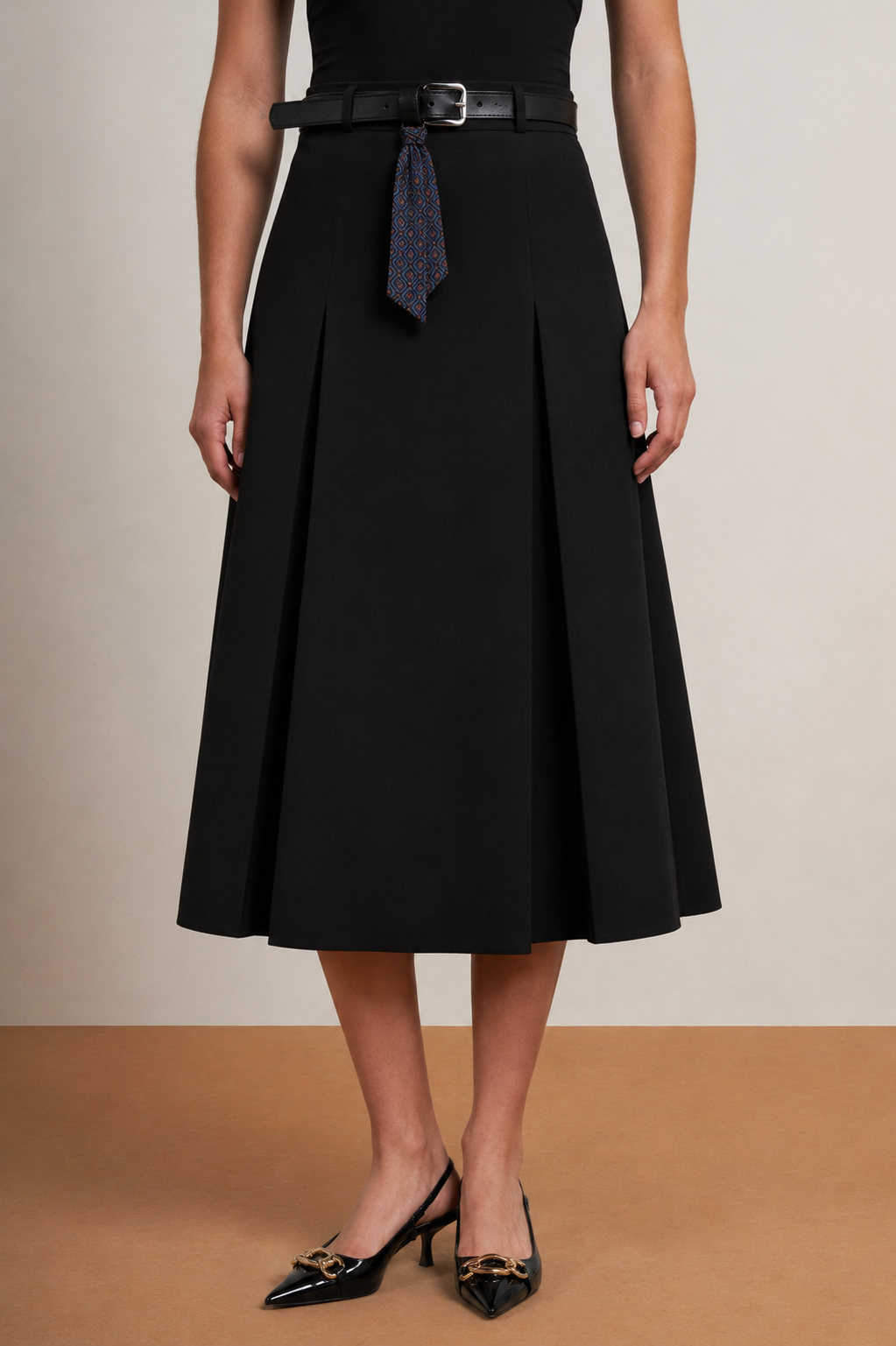 Panel Flare Skirt 740Mu