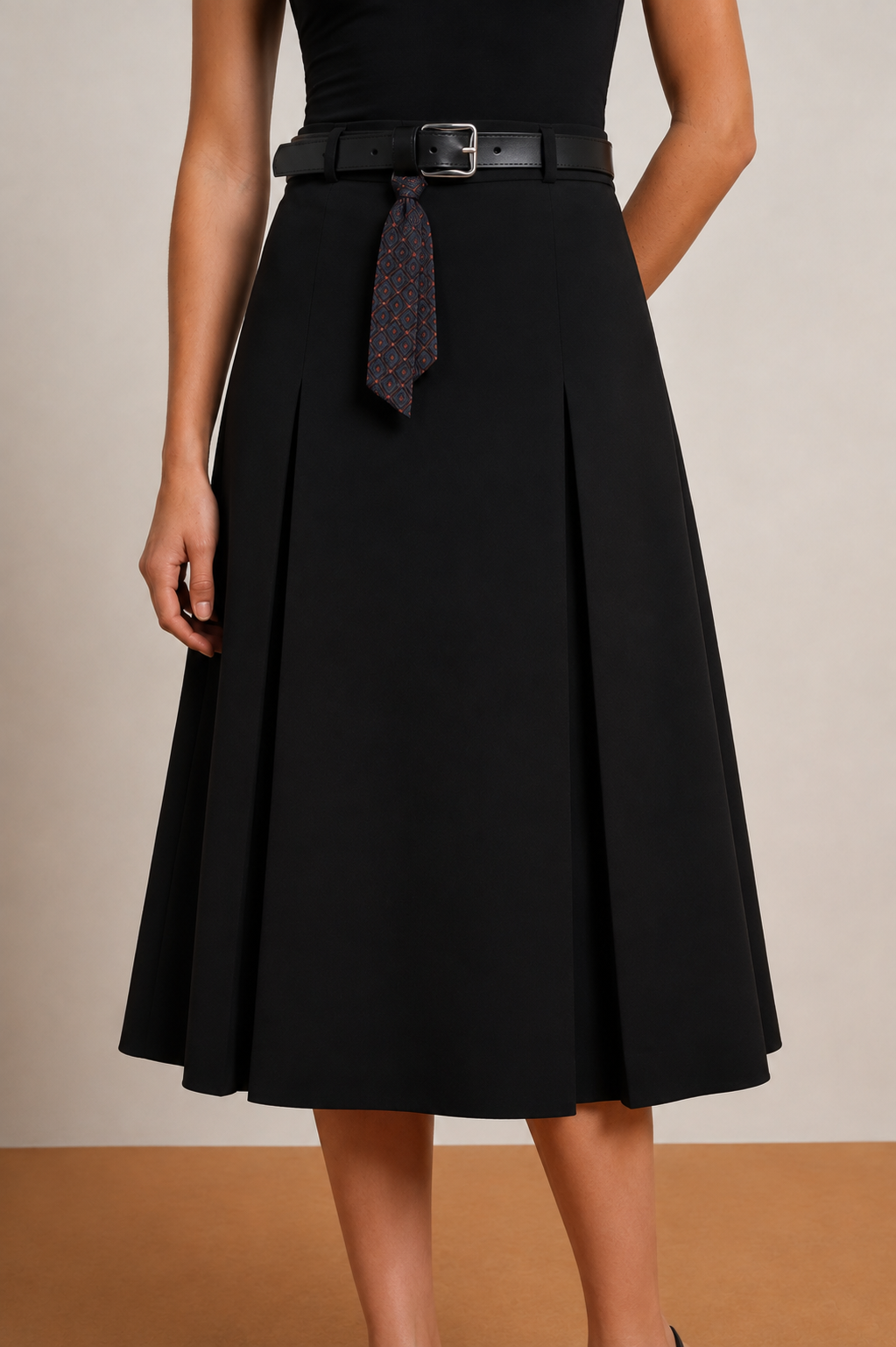 Panel Flare Skirt 740Mu