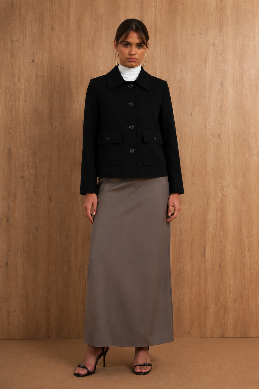 Structured Pocket Jacket