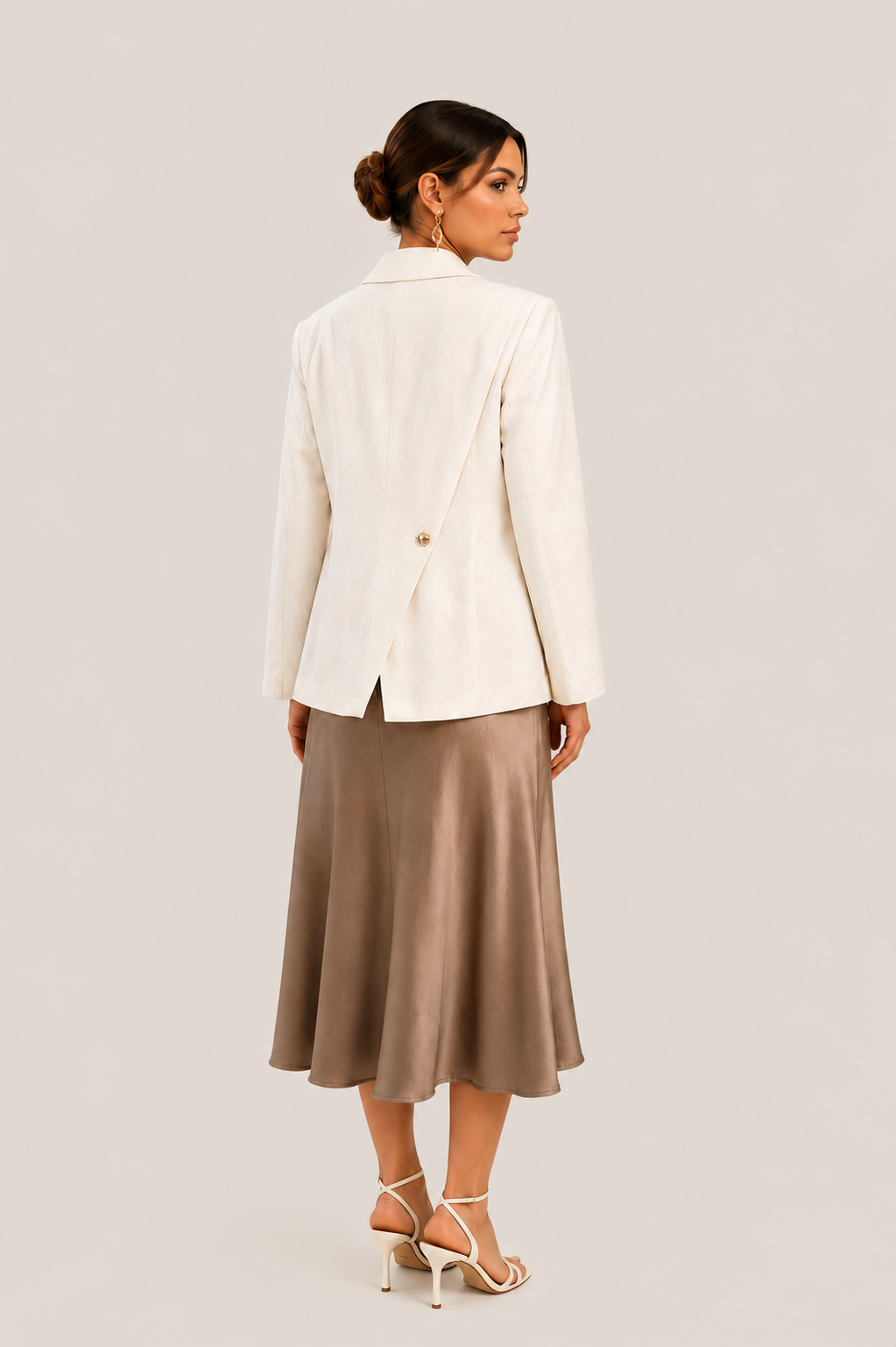 Classic Single-Button Blazer