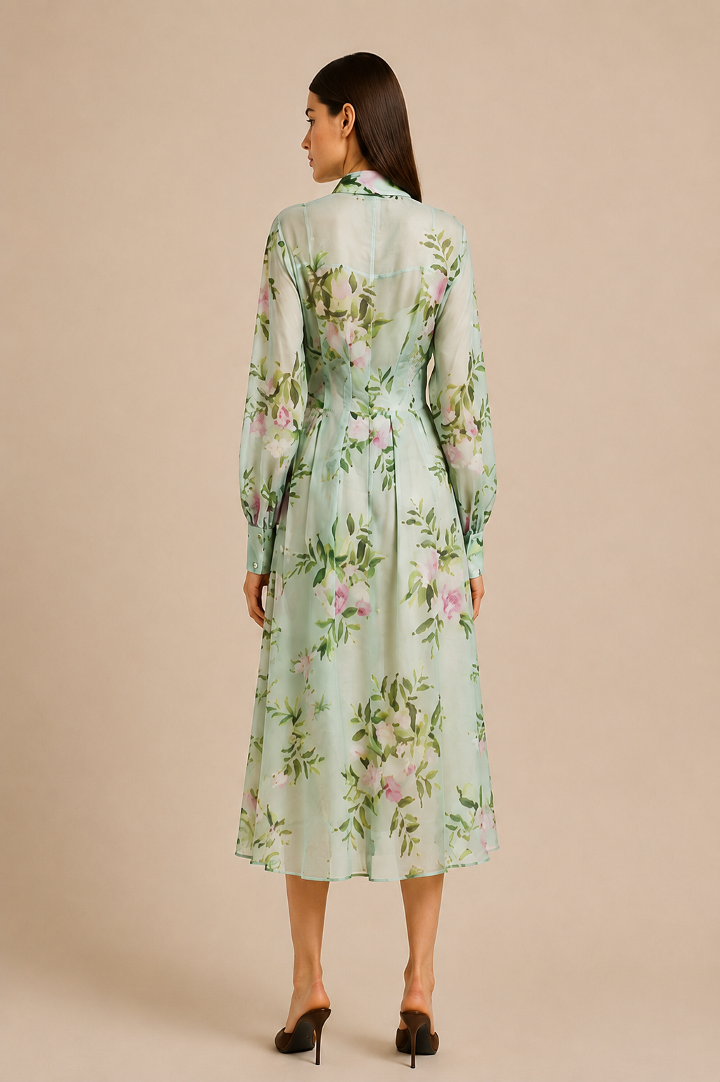 Emerald Garden Maxi Dress