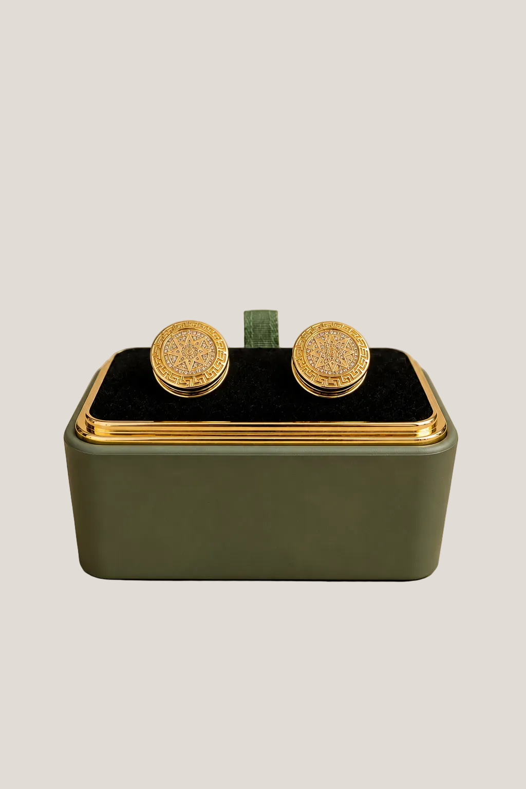 SASA MILANO Signature Cufflinks Gold