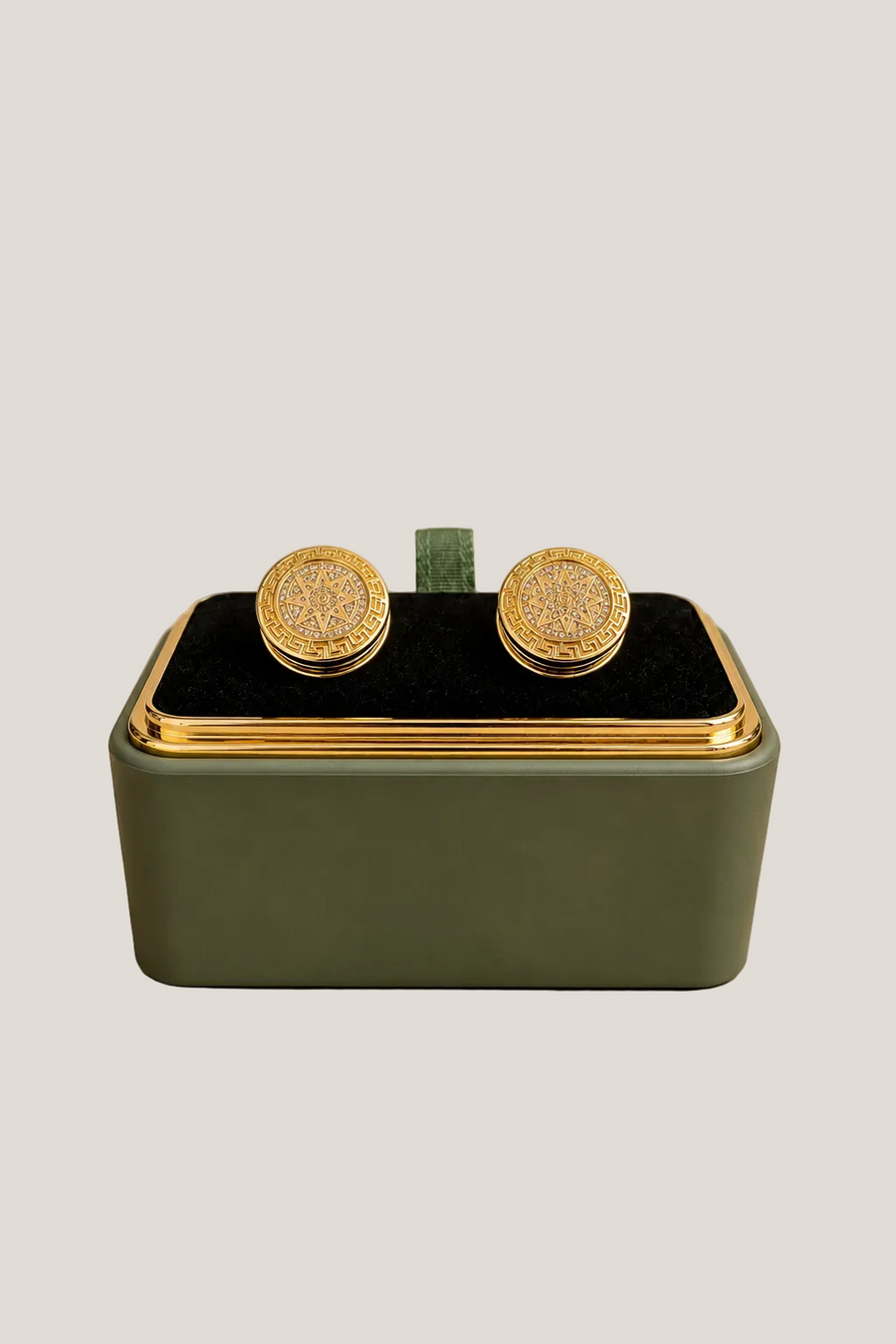 SASA MILANO Signature Cufflinks Gold