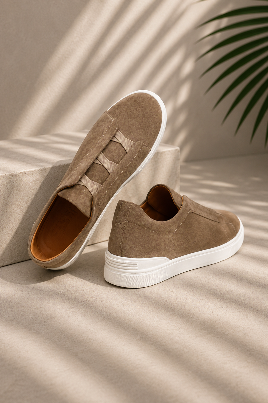 Casual Suede Slip-On Sneaker