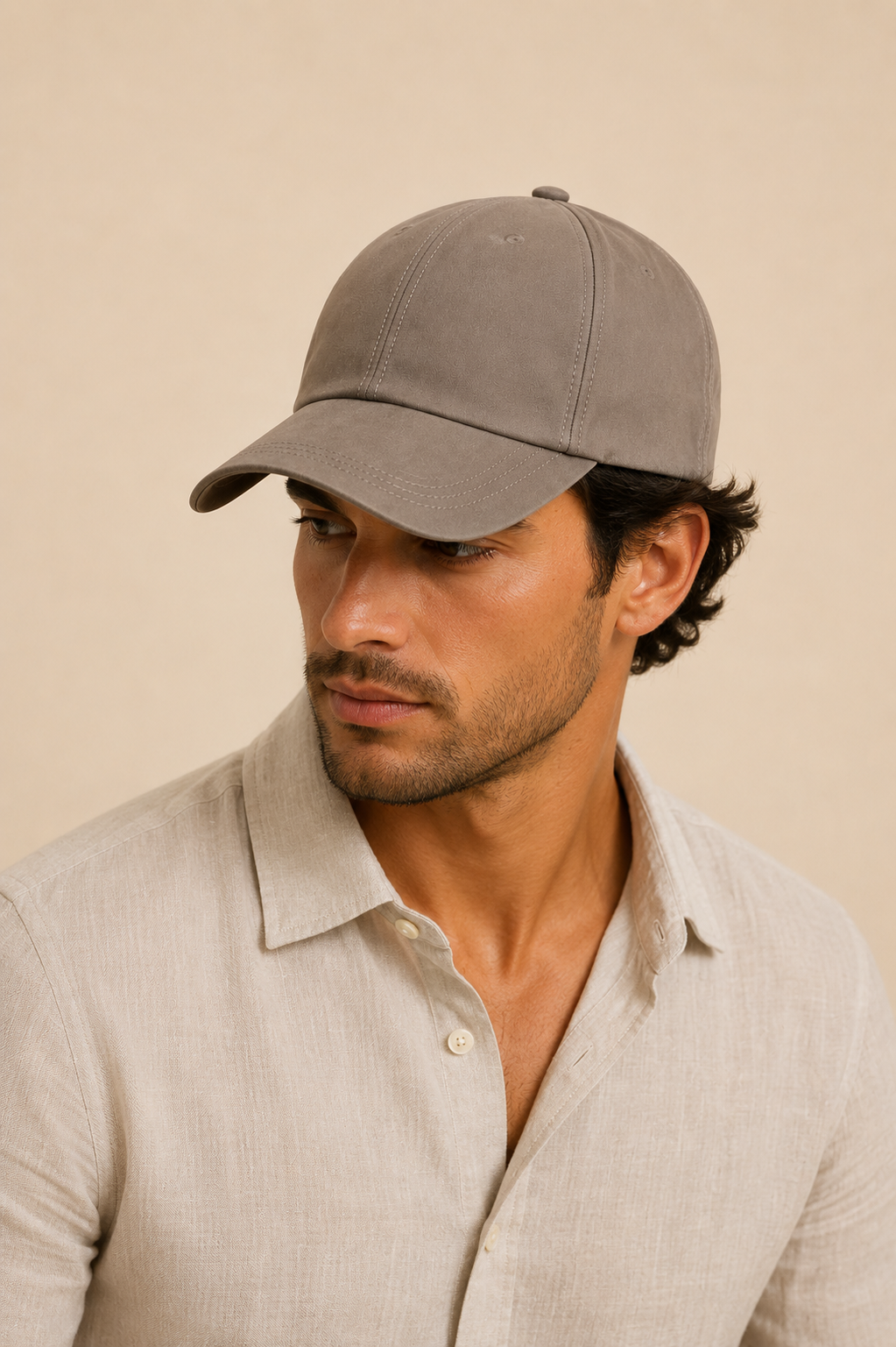 Cotton Blend Baseball Cap