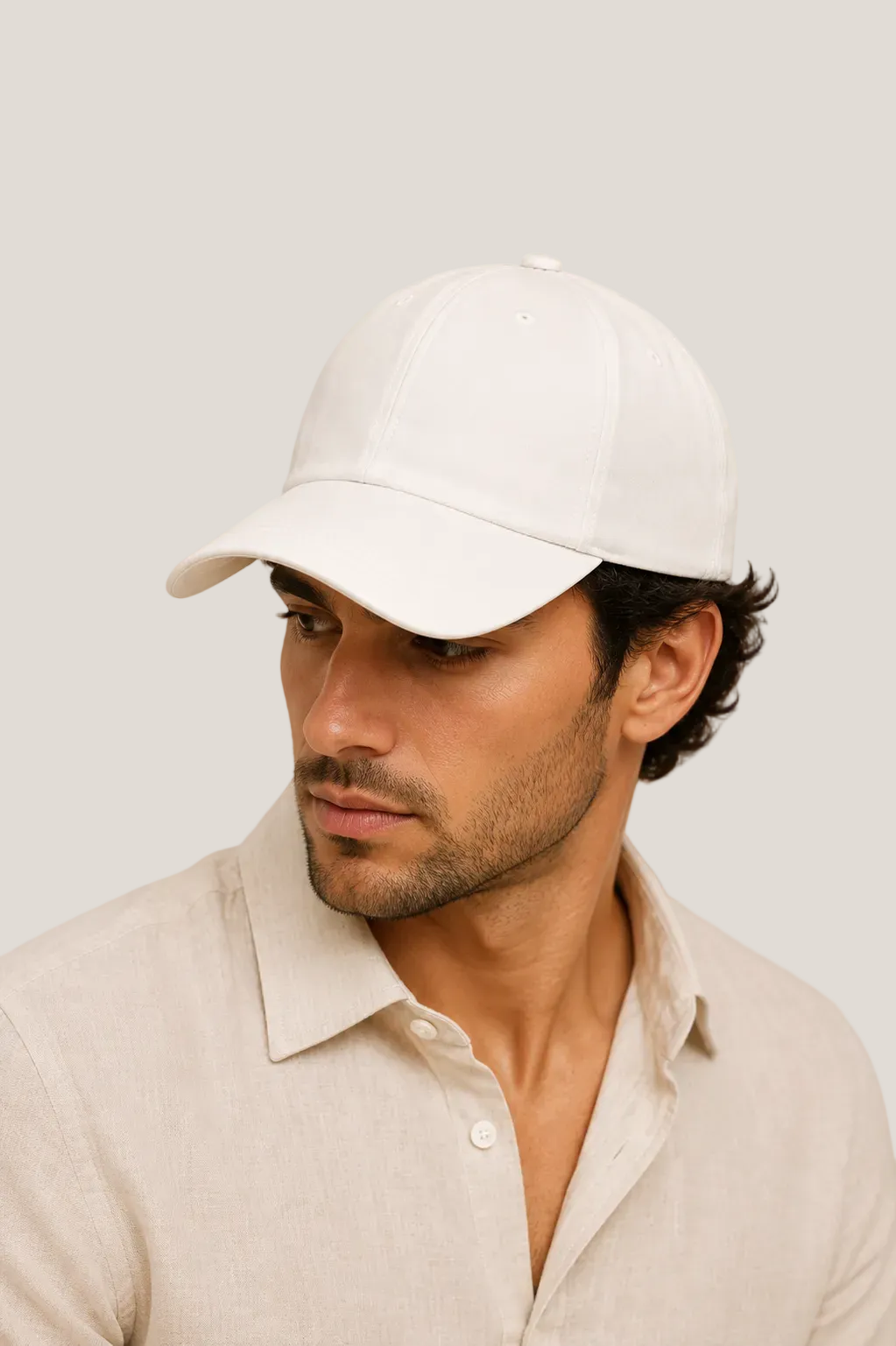 Cotton Blend Baseball Cap