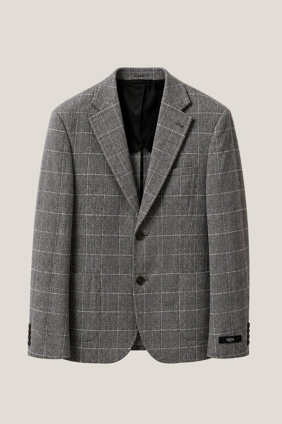 Grey Windowpane Sport Jacket