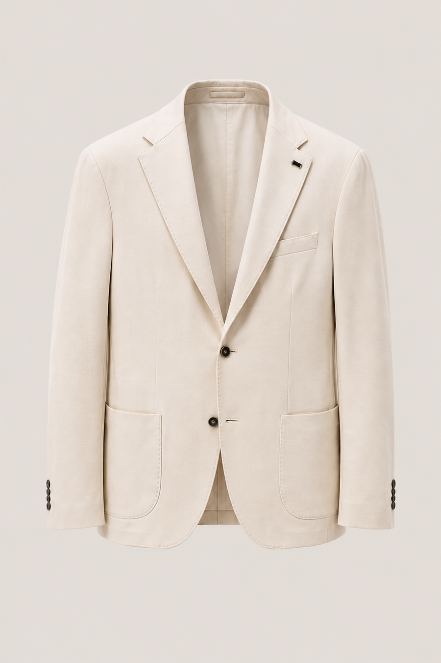 Cream Tailored Sport Jacket