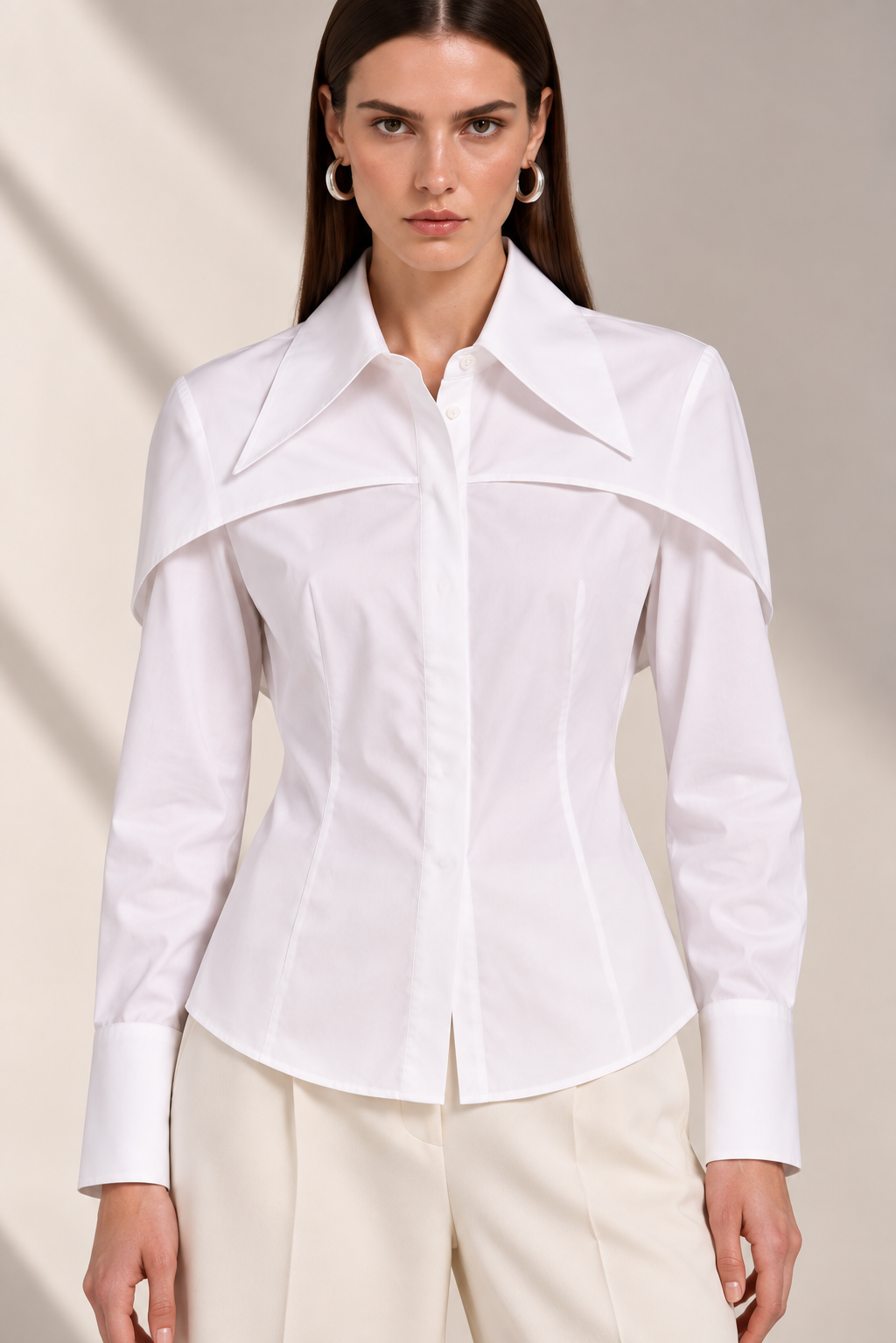 Statement Collar Shirt