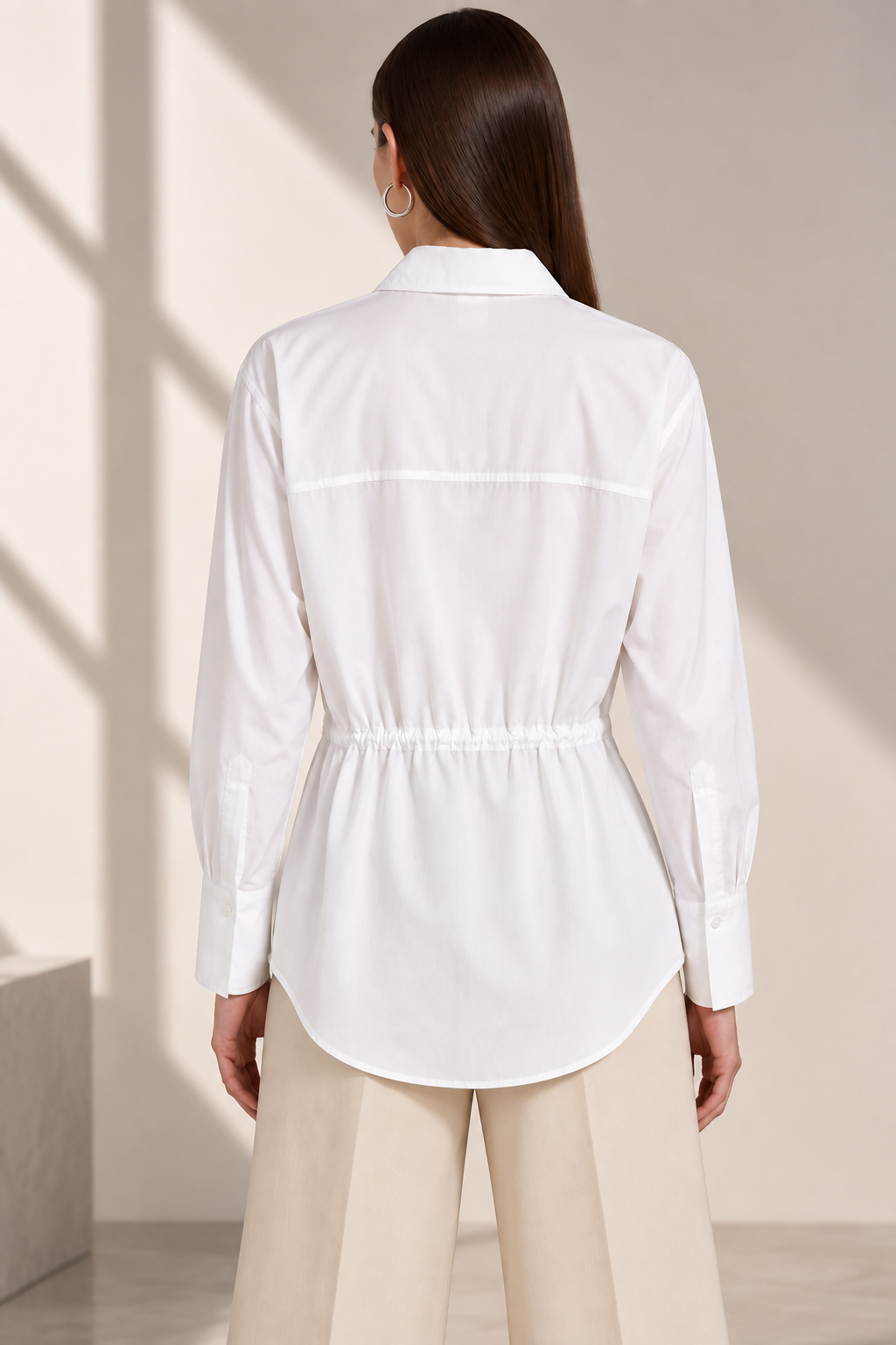 Cinched Waist Shirt