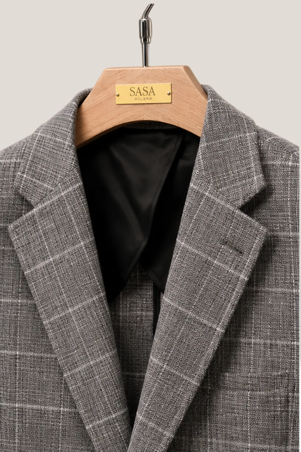 Grey Windowpane Sport Jacket