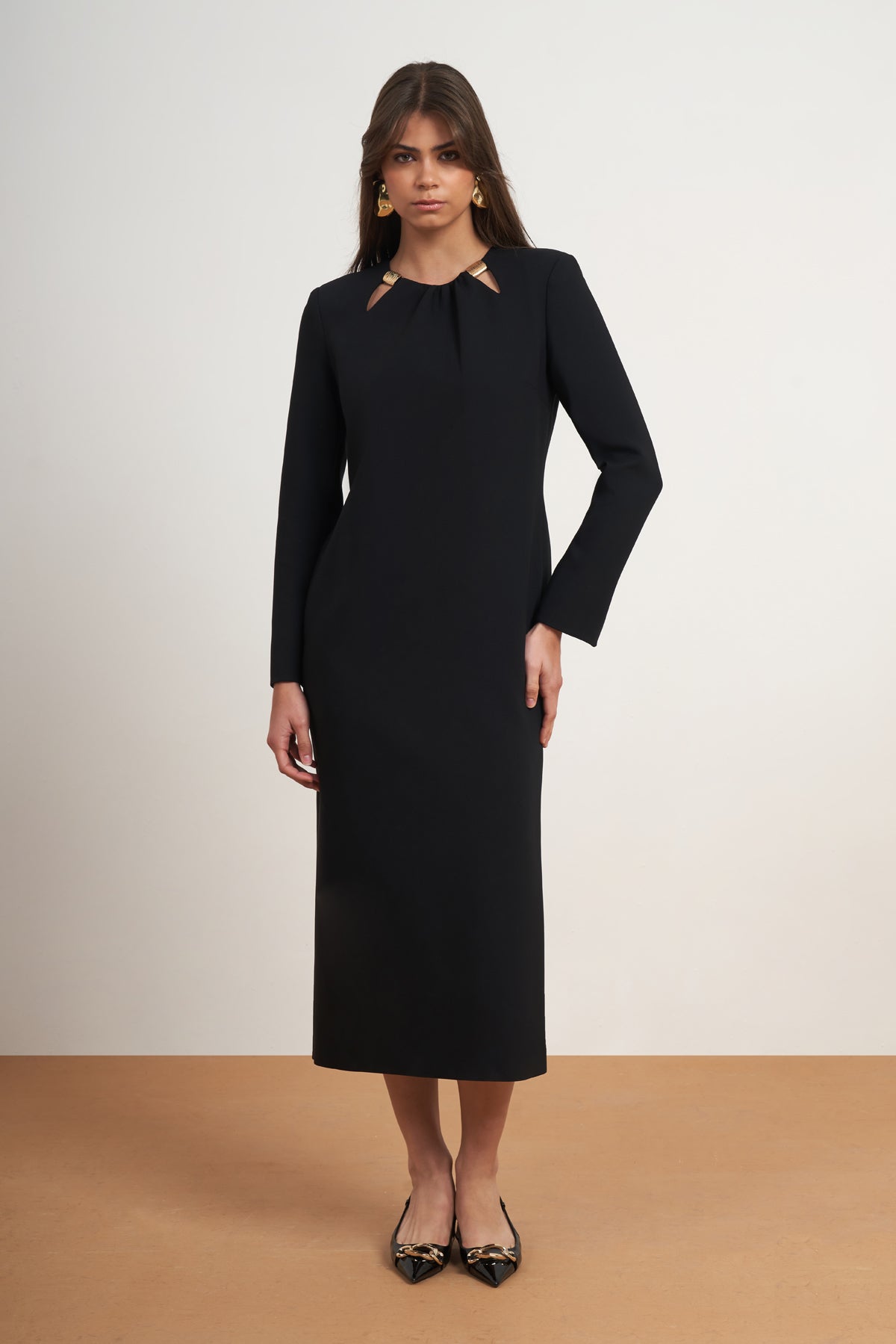 Long Sleeve Midi Dress