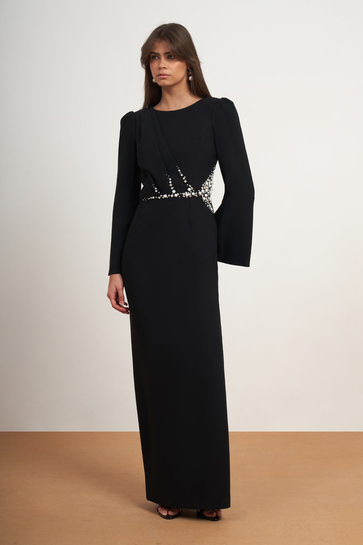 Open Back Maxi Dress