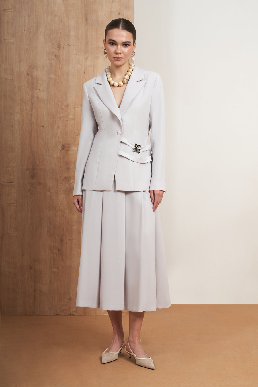 Tailored Skirt Set