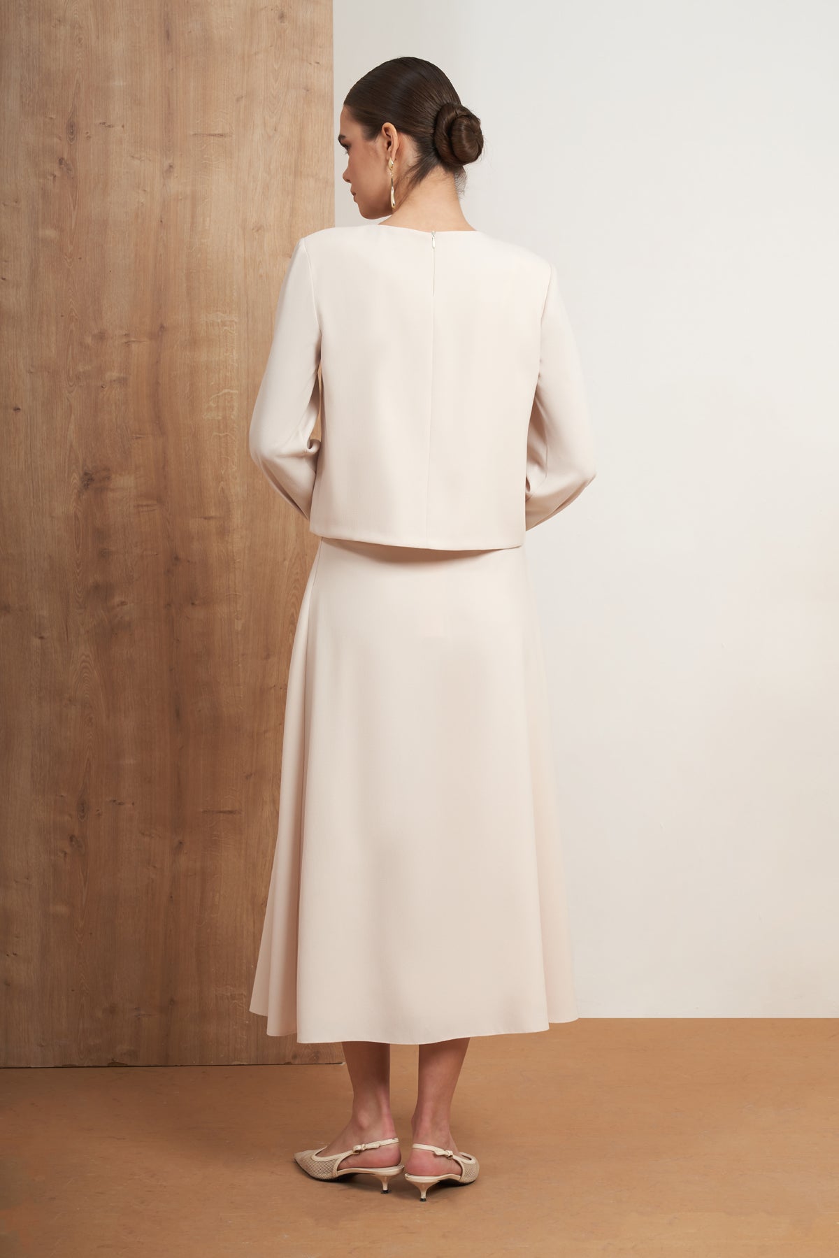 Embellished Skirt Set