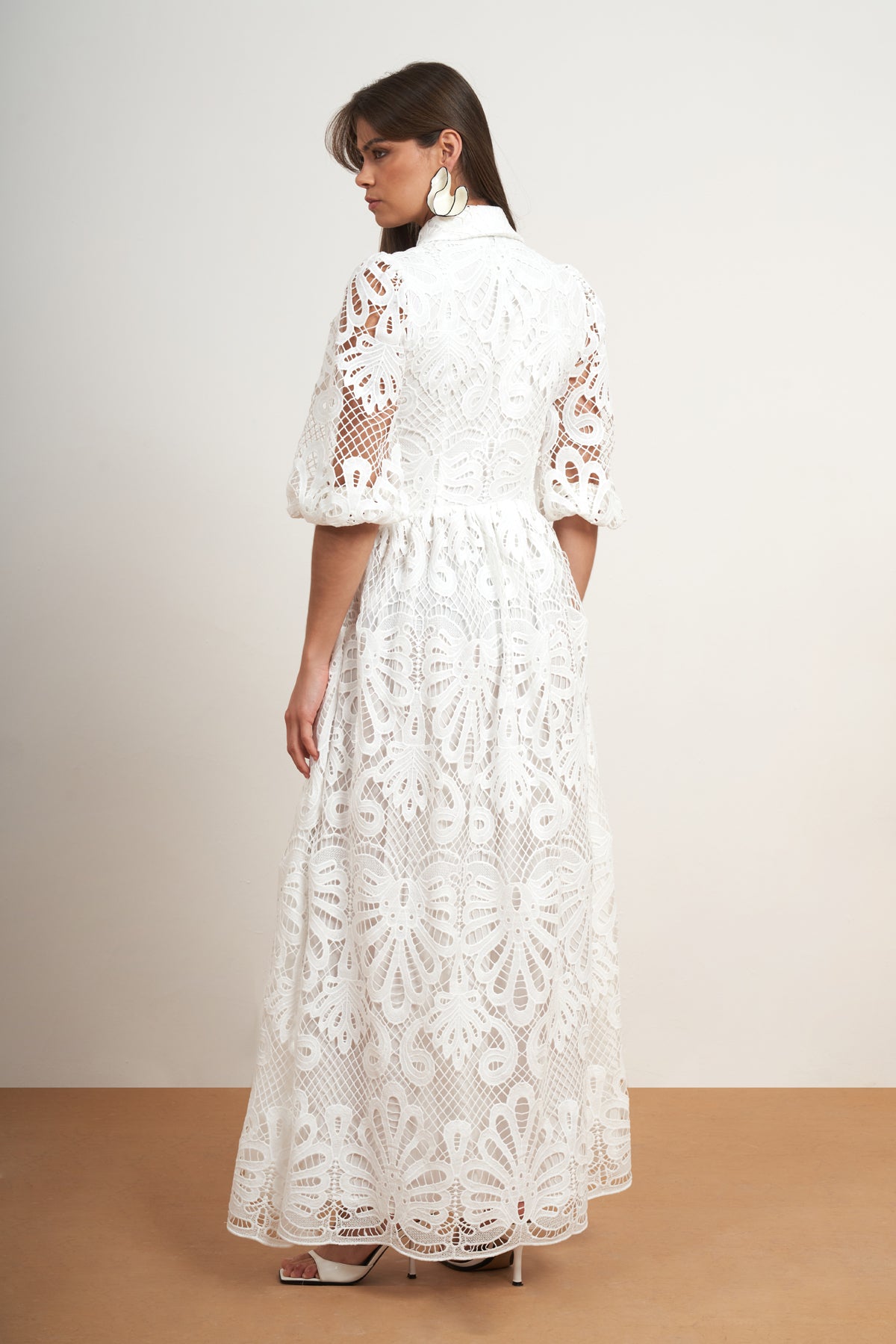 Floral Lace Maxi Dress