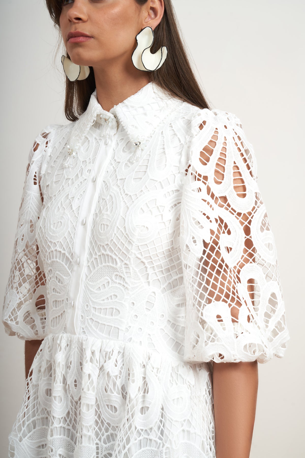 Floral Lace Maxi Dress