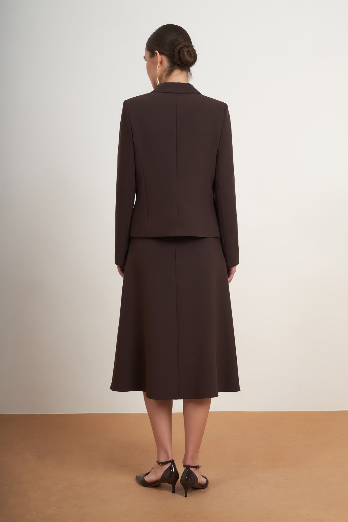 Classic Blazer Skirt Set