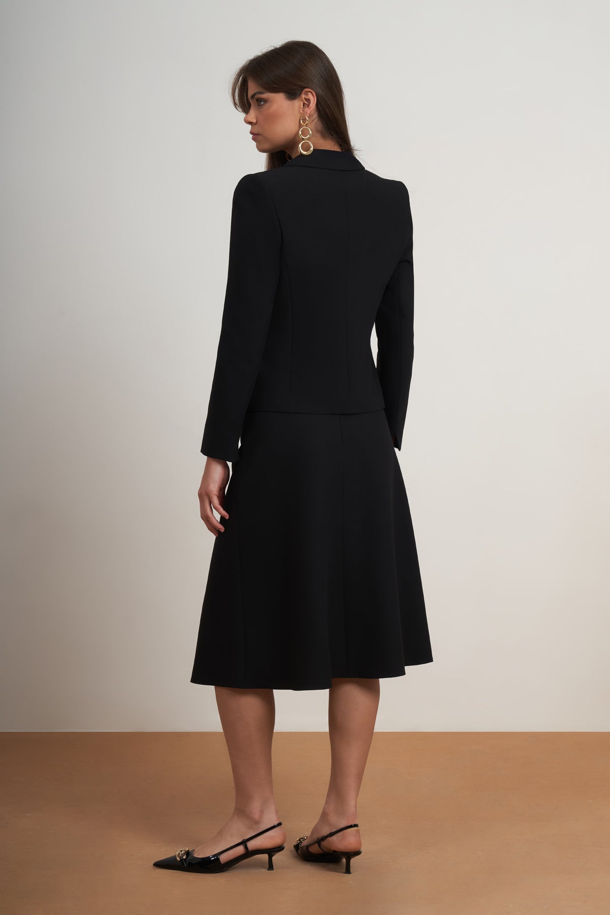 Classic Blazer Skirt Set