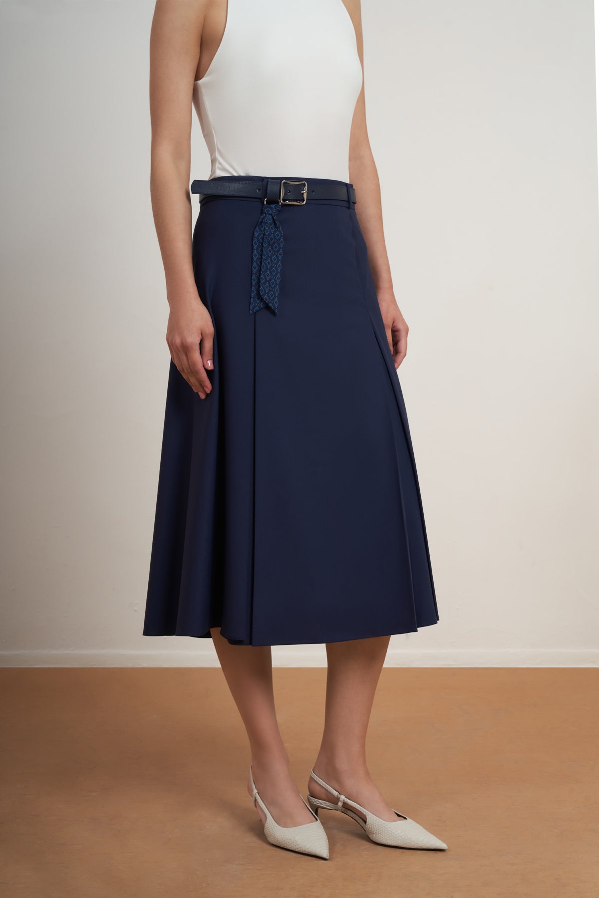 Panel Flare Skirt 740Mu