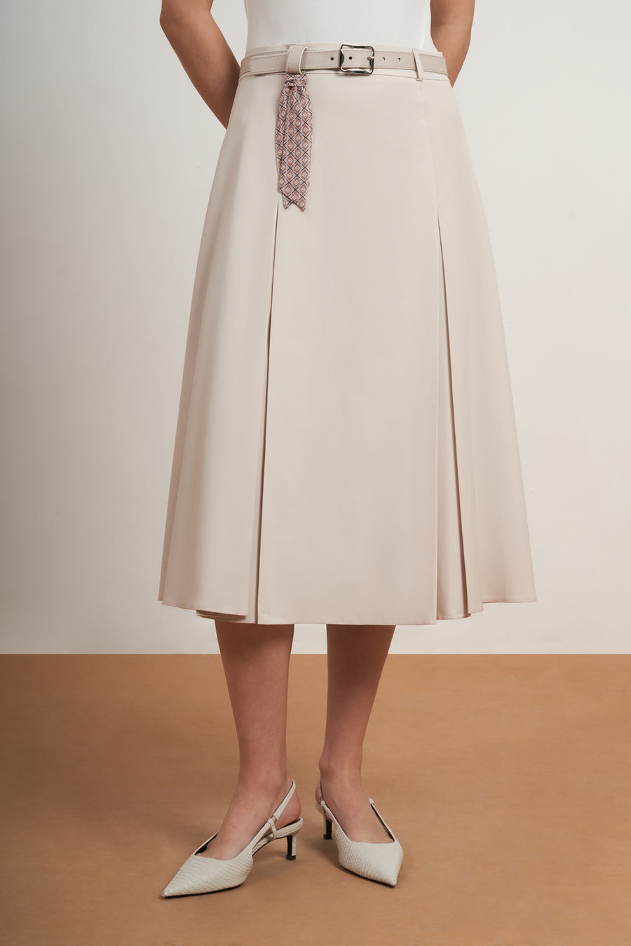 Panel Flare Skirt 740Mu