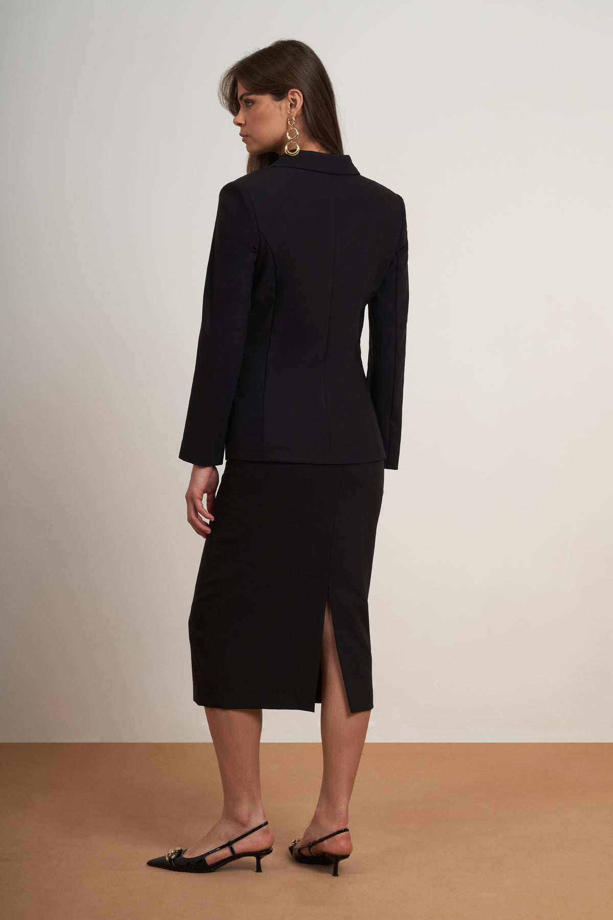 Signature Tailored Two-Piece Skirt Suit