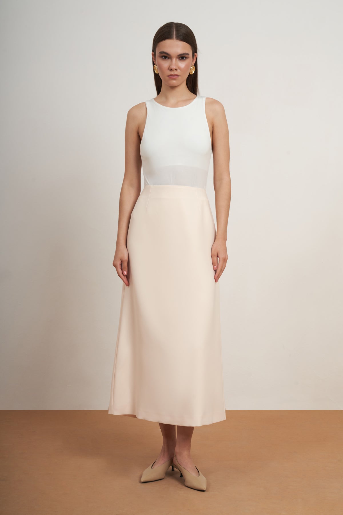 The Celeste A-Line Maxi Skirt