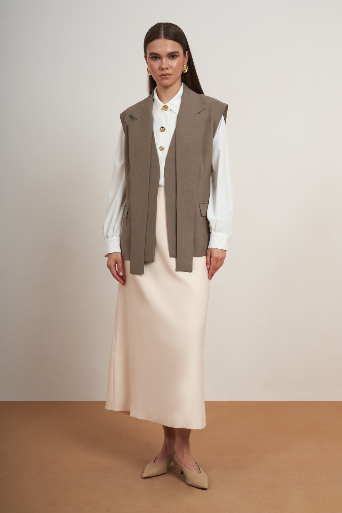 Tailored Longline Vest