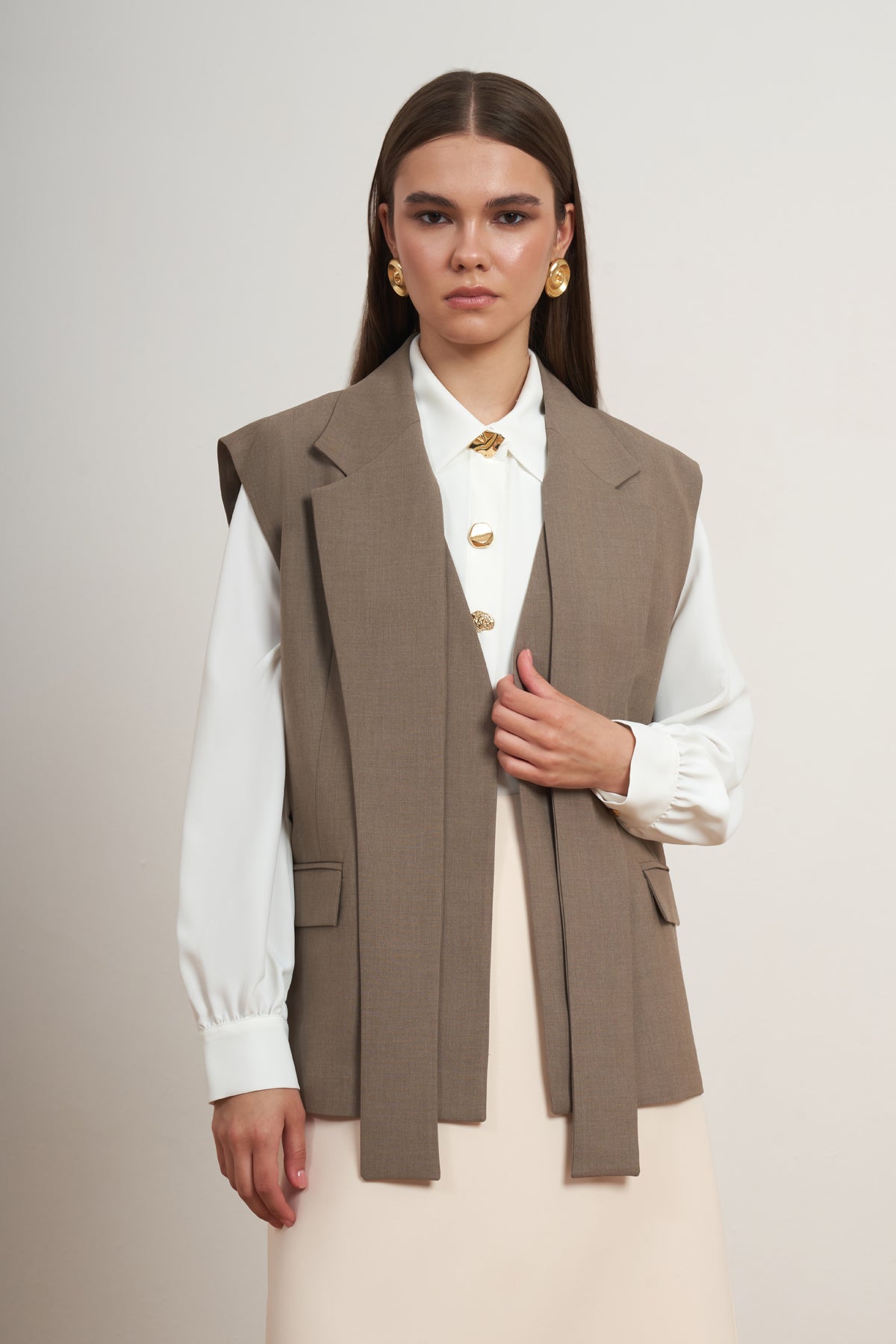 Tailored Longline Vest