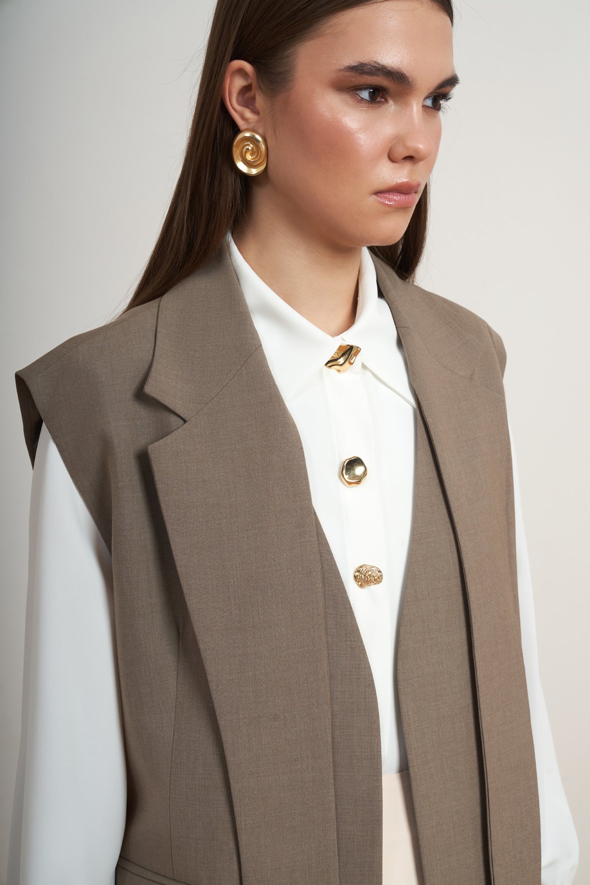 Tailored Longline Vest