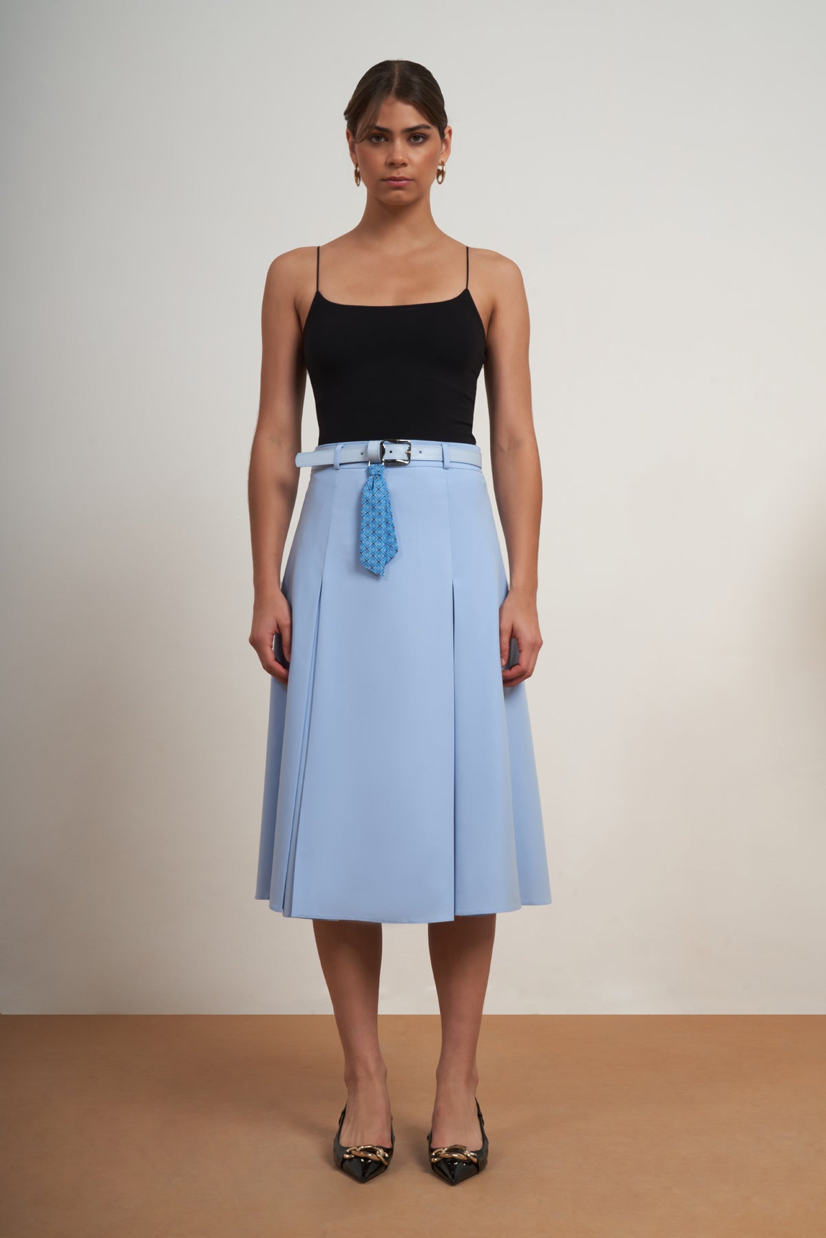 Panel Flare Skirt 740Mu