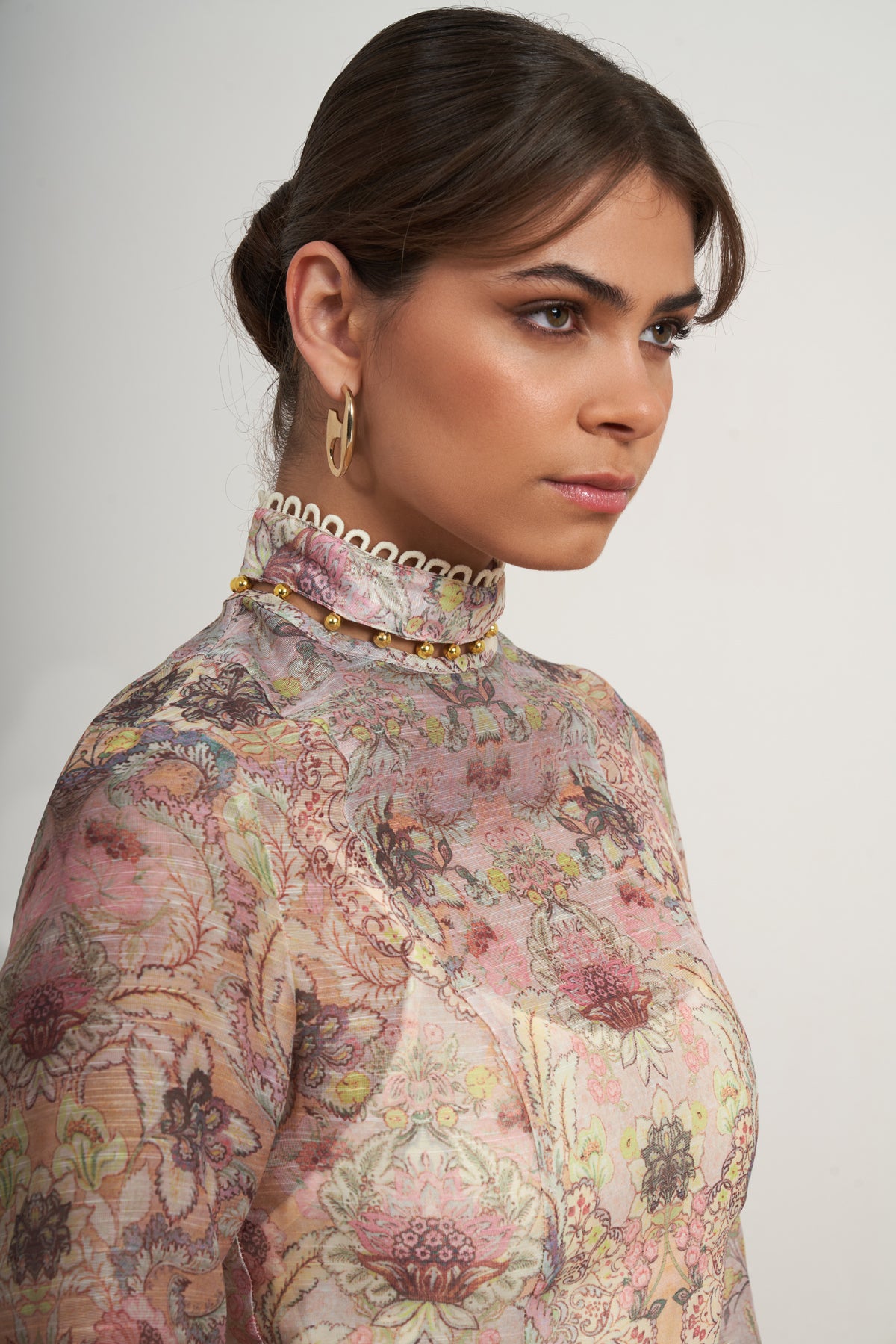 Heritage Floral Midi Dress