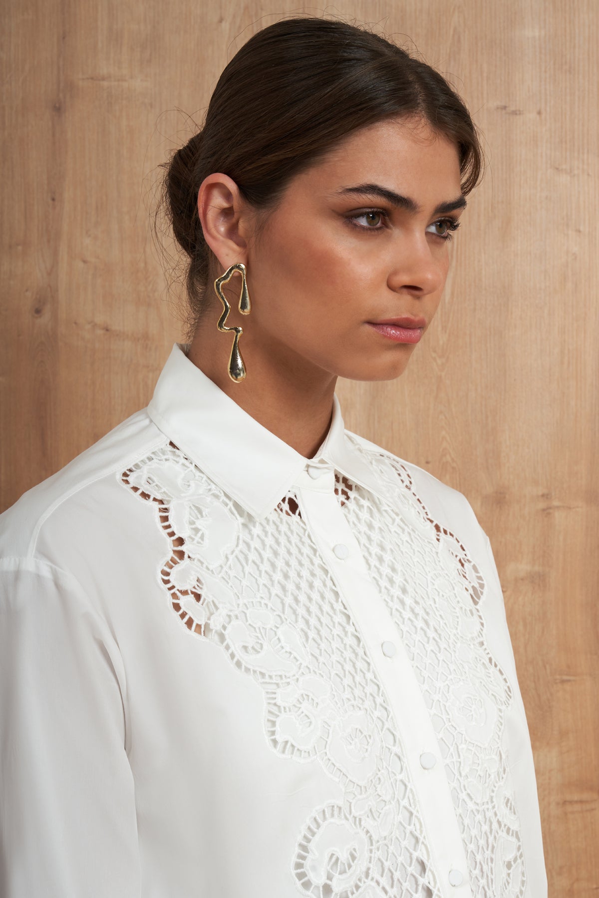 Elara Lace Detail Shirt